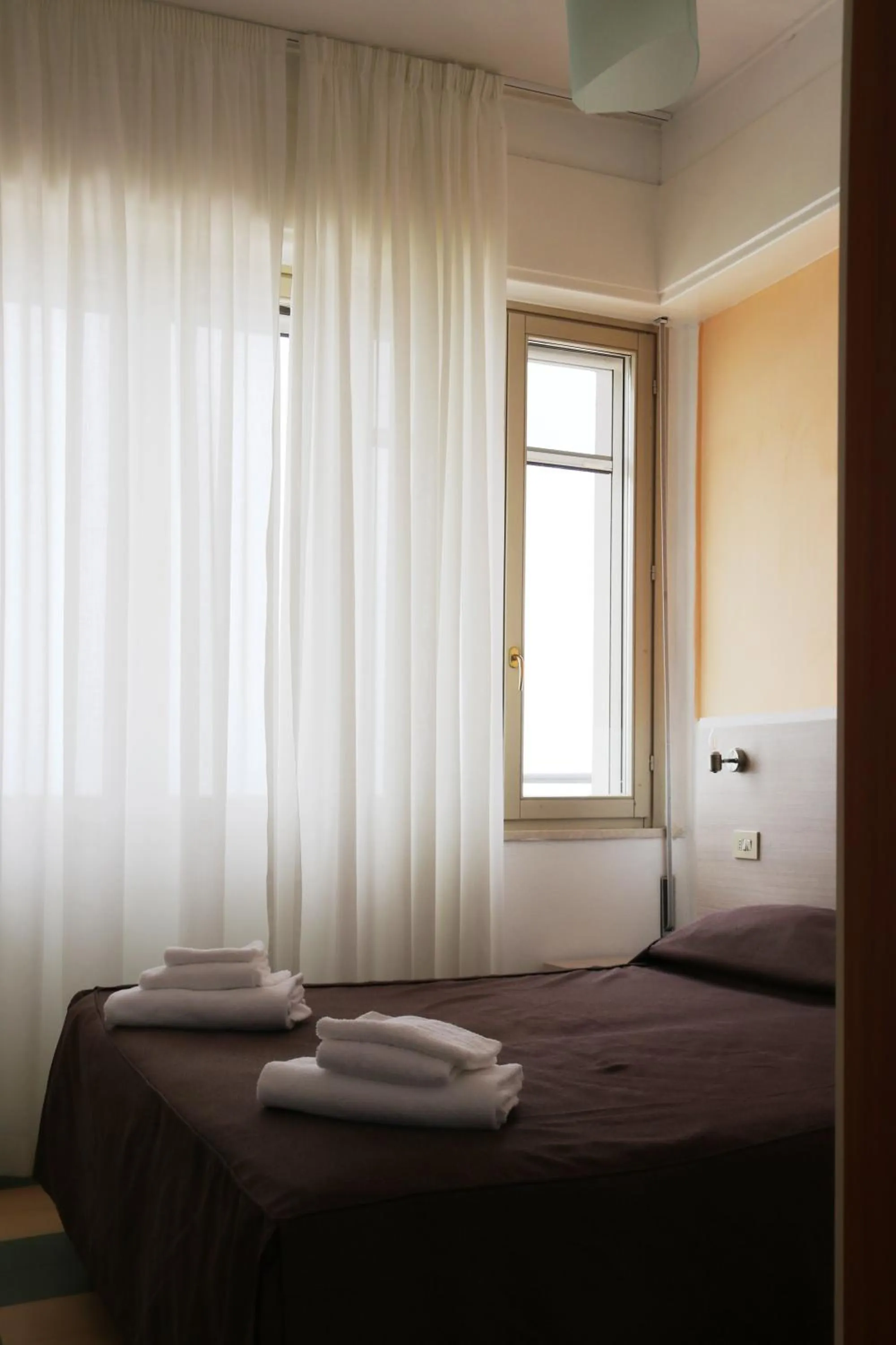 Bed in Hotel Villa Trieste