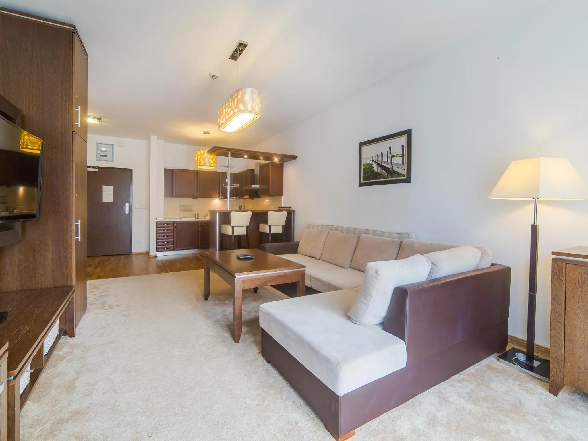 Bed in Diune Apartment