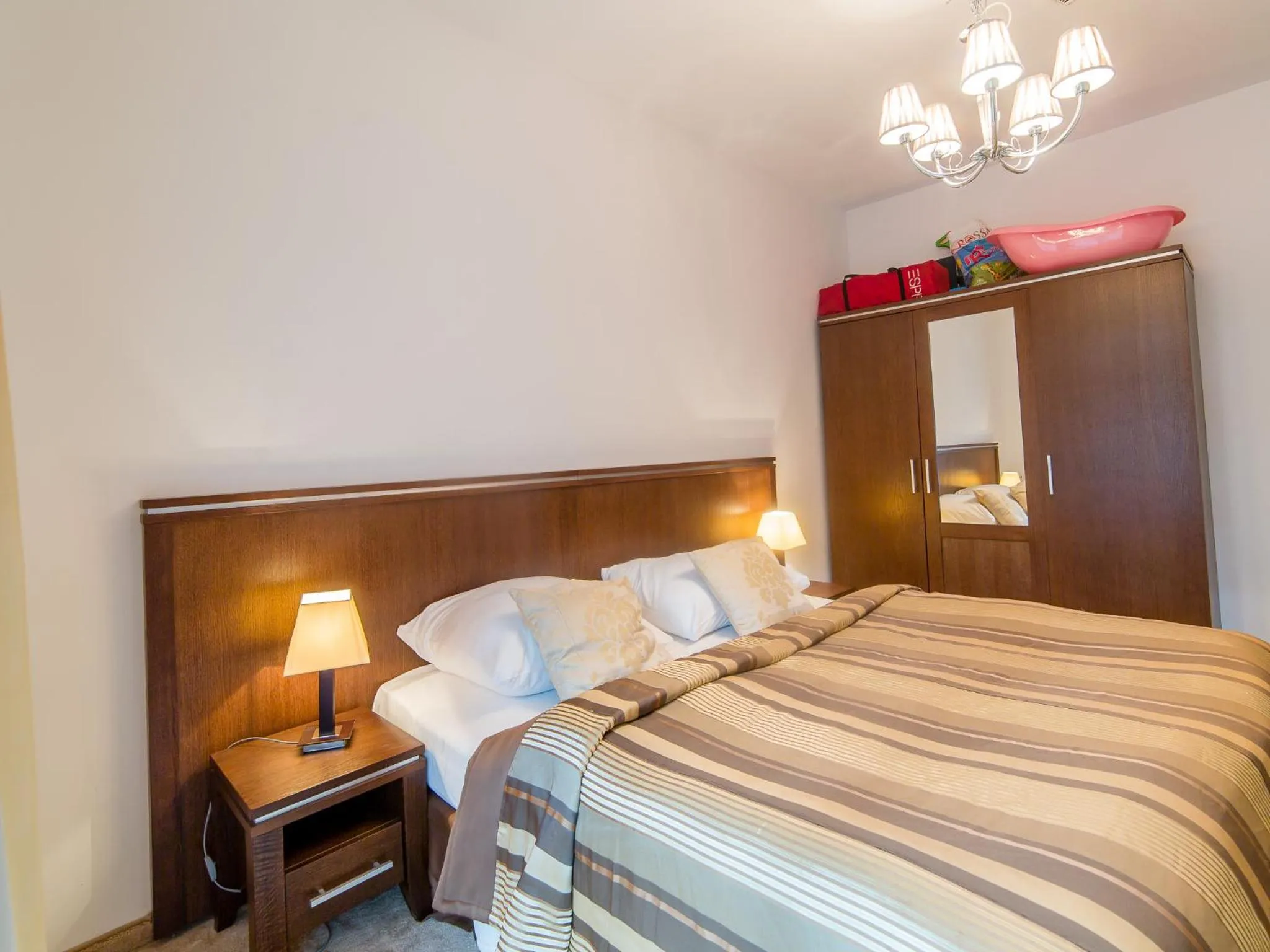 Bed in Diune Apartment