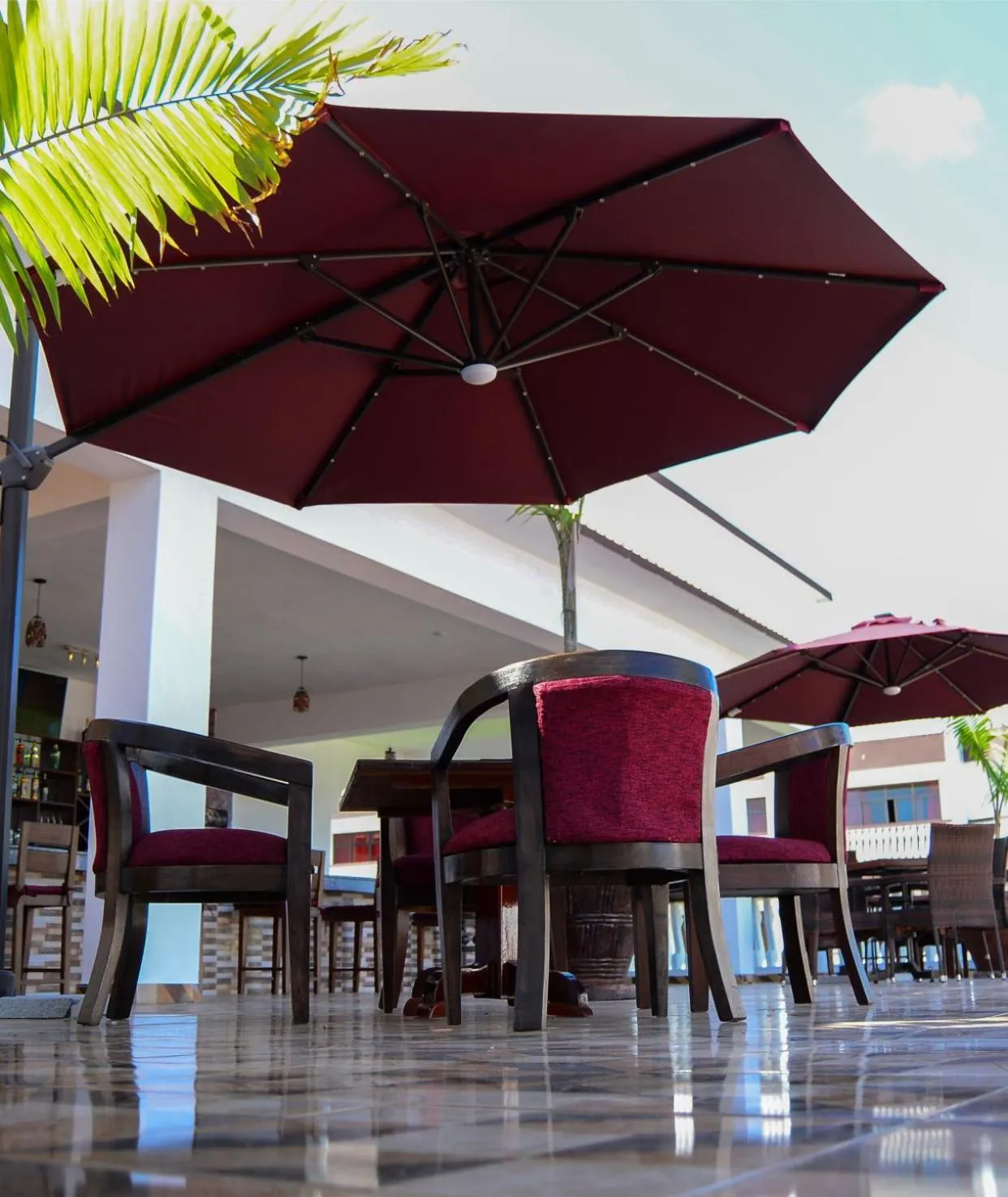 Restaurant/places to eat in White Peacock Resort Mtwapa