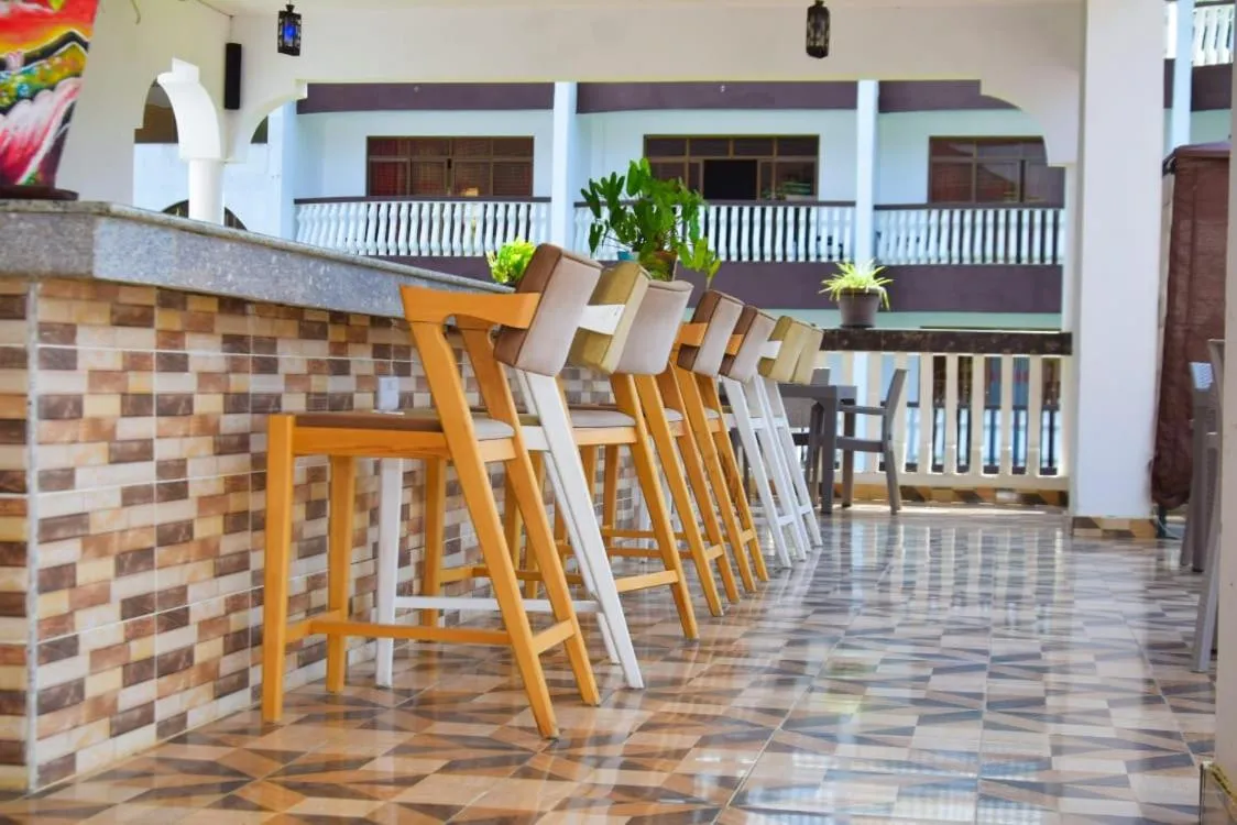 Dining area in White Peacock Resort Mtwapa