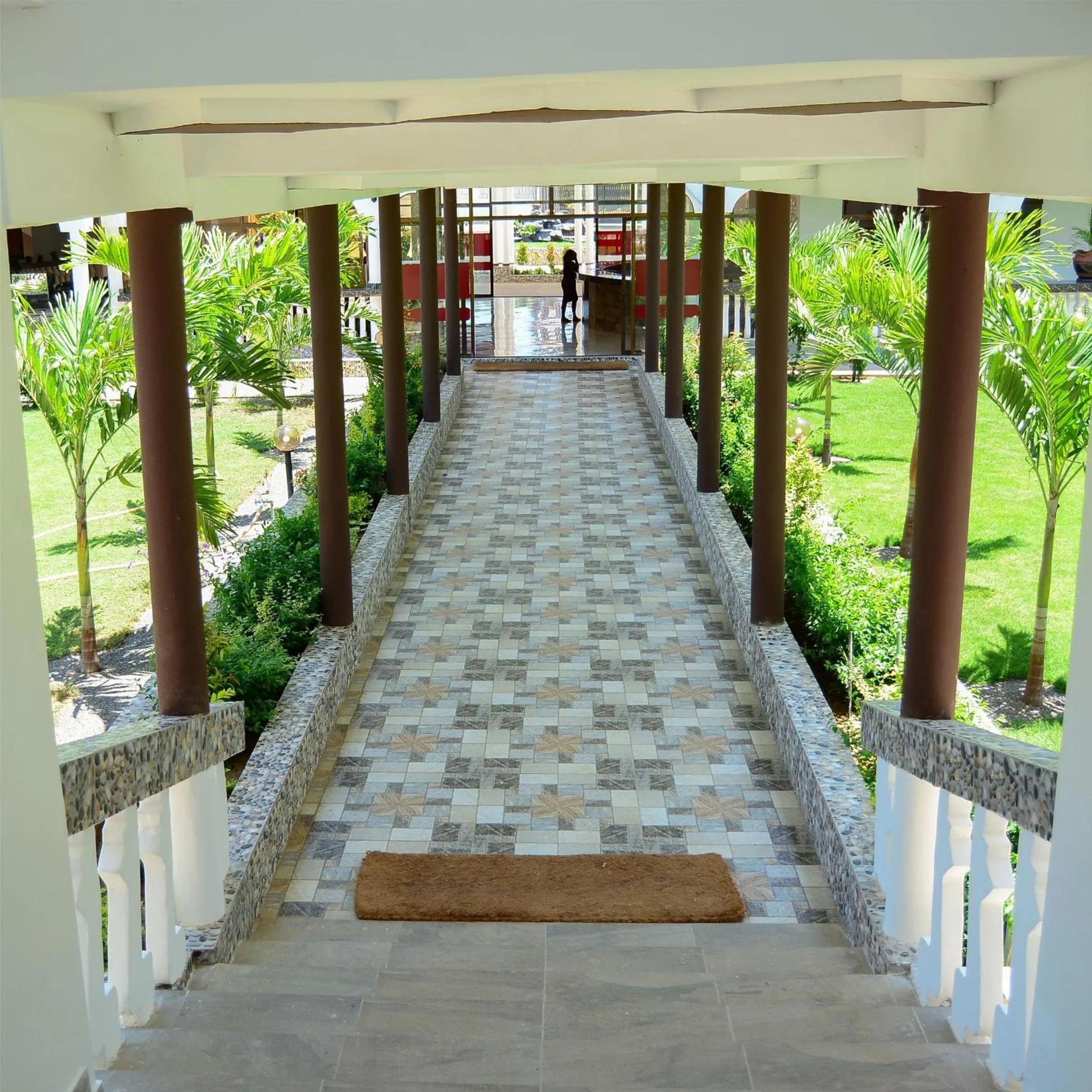 Facade/entrance in White Peacock Resort Mtwapa