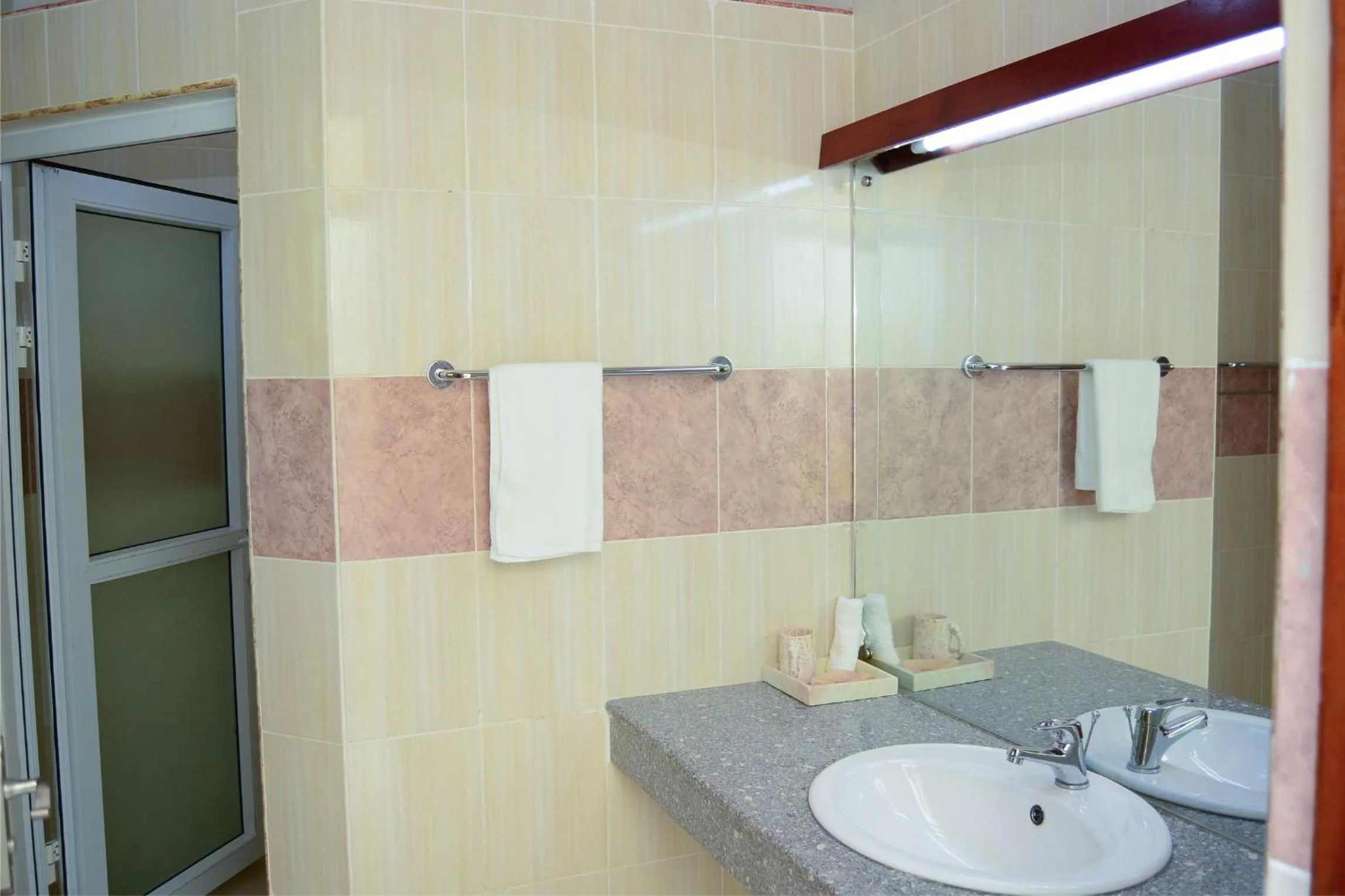 Shower in White Peacock Resort Mtwapa