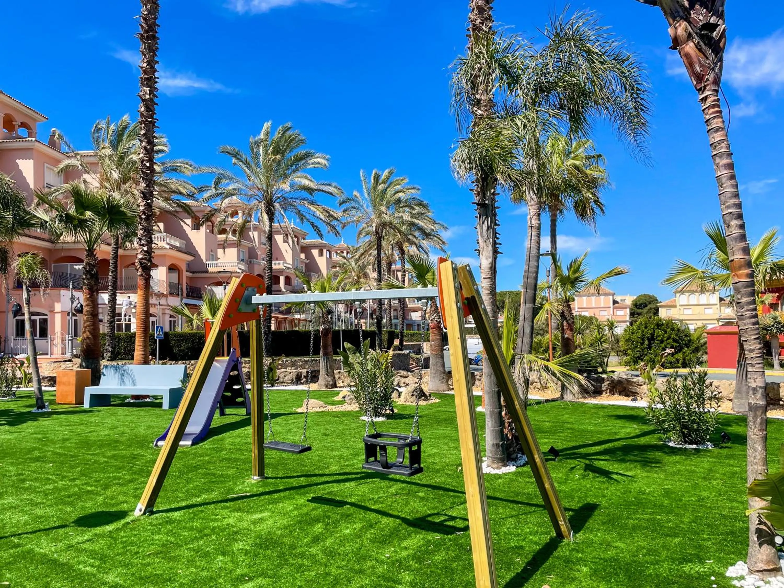 Children play ground in ON Family Playa de Doñana