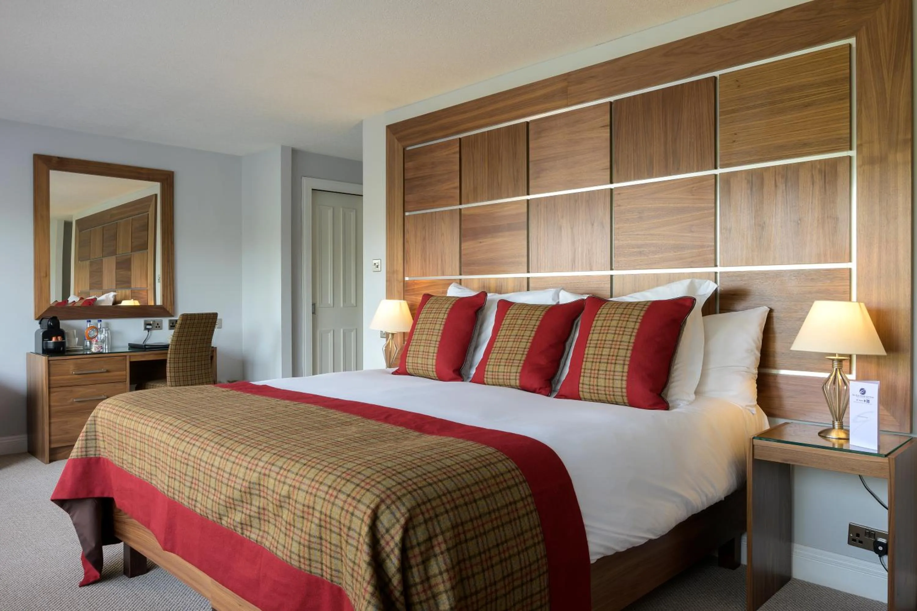 Bed in The Glenmoriston Townhouse Hotel