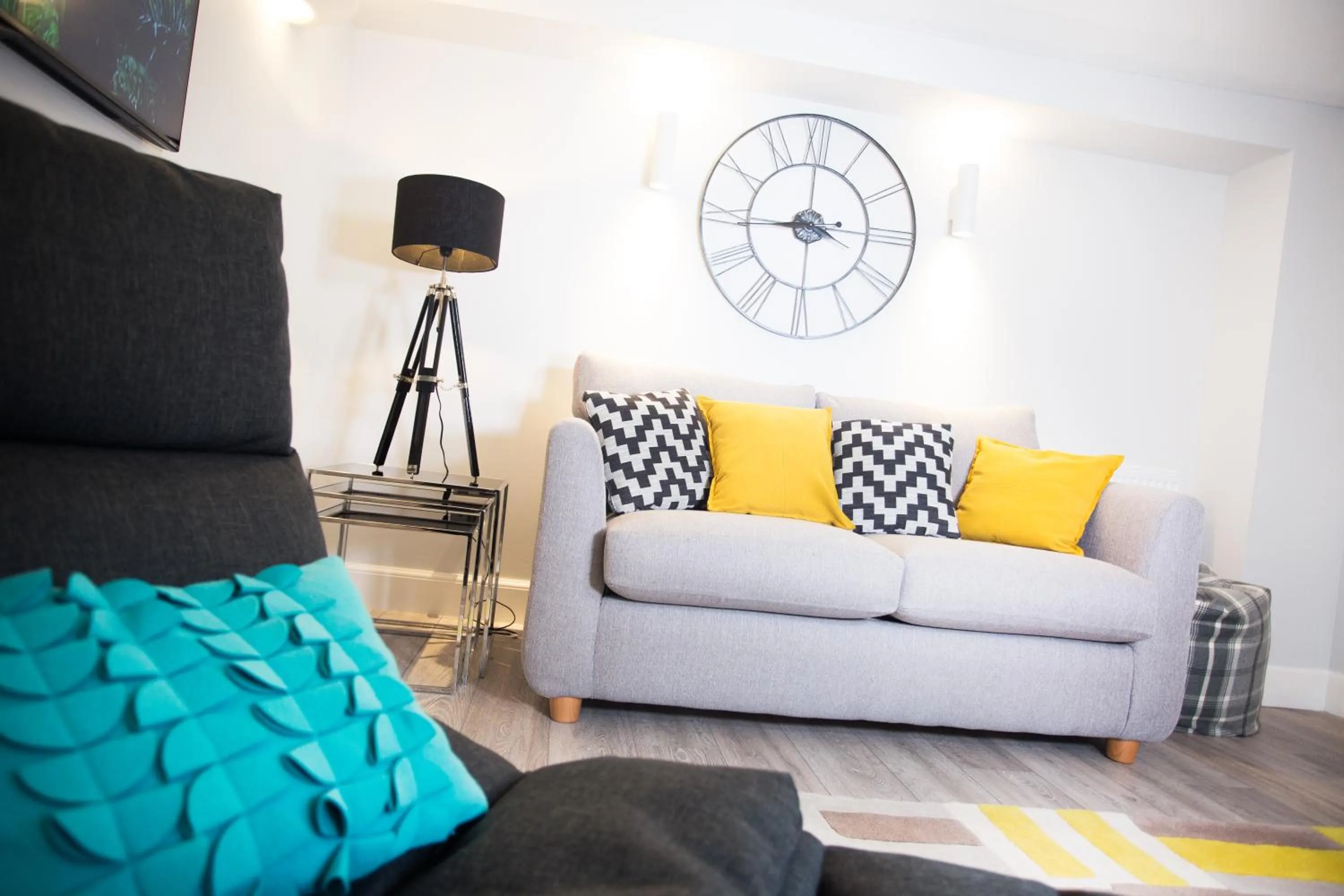 Seating area in The Glenmoriston Townhouse Hotel