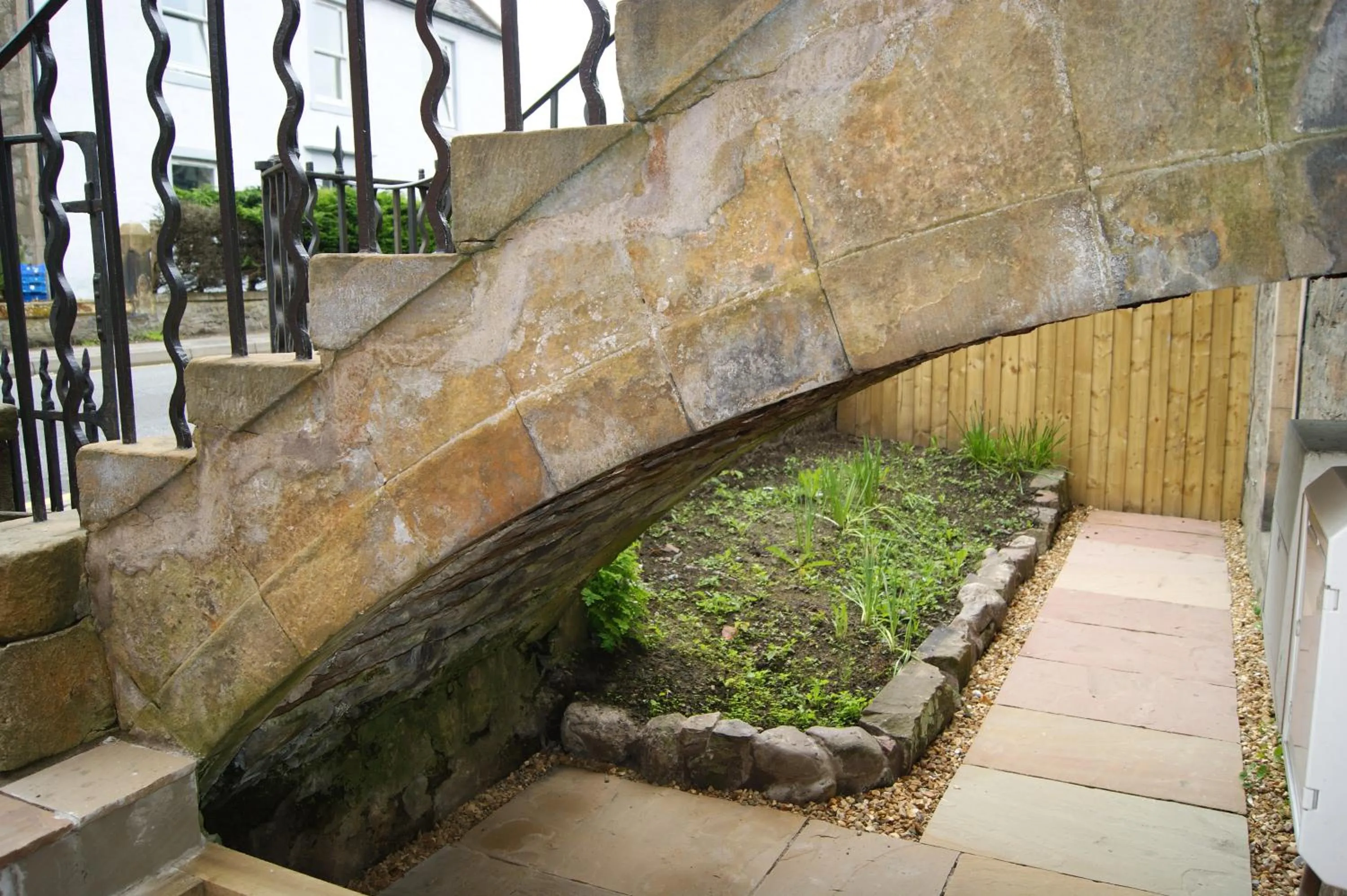 Garden view in The Glenmoriston Townhouse Hotel