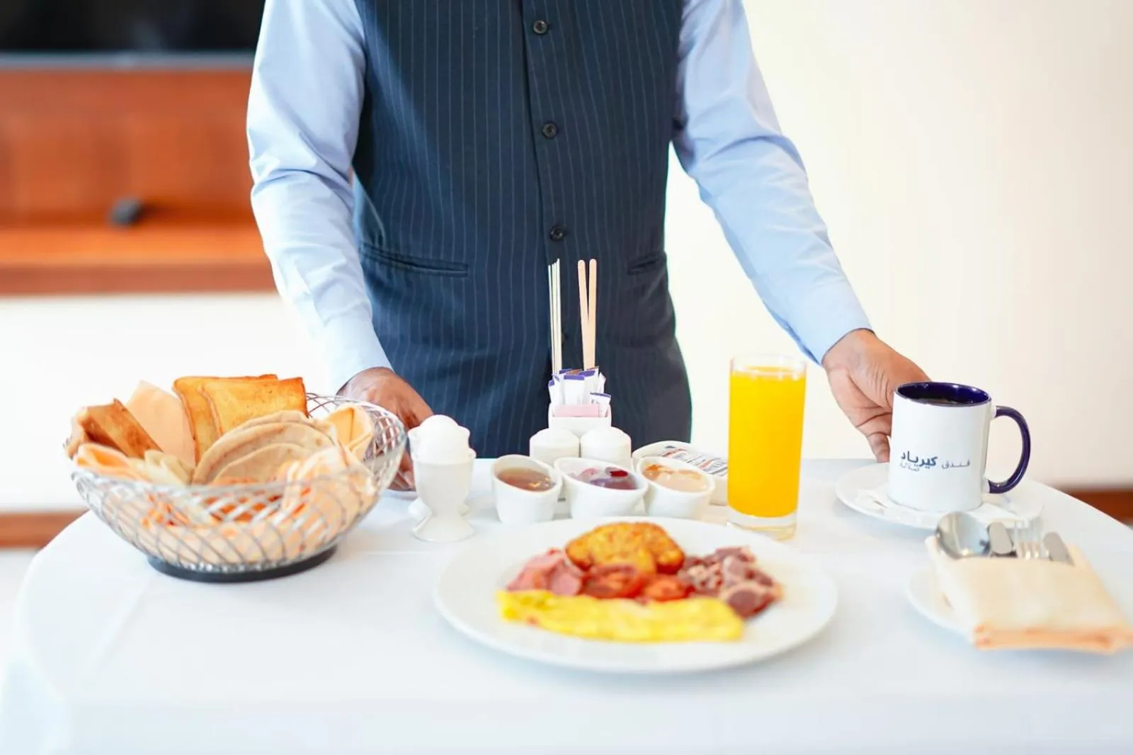 Breakfast in Kyriad Hotel Salalah