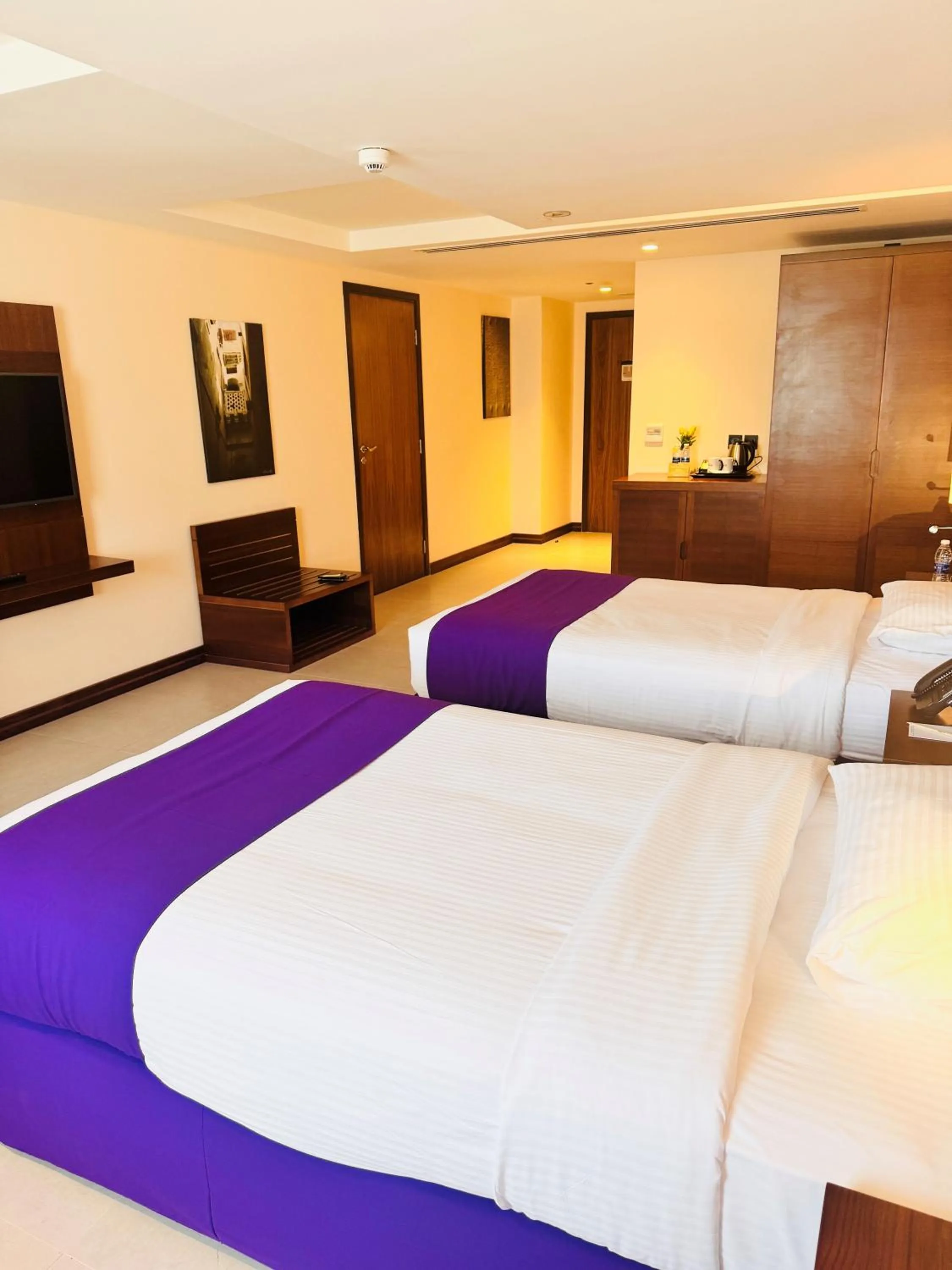 TV and multimedia, Bed in Kyriad Hotel Salalah