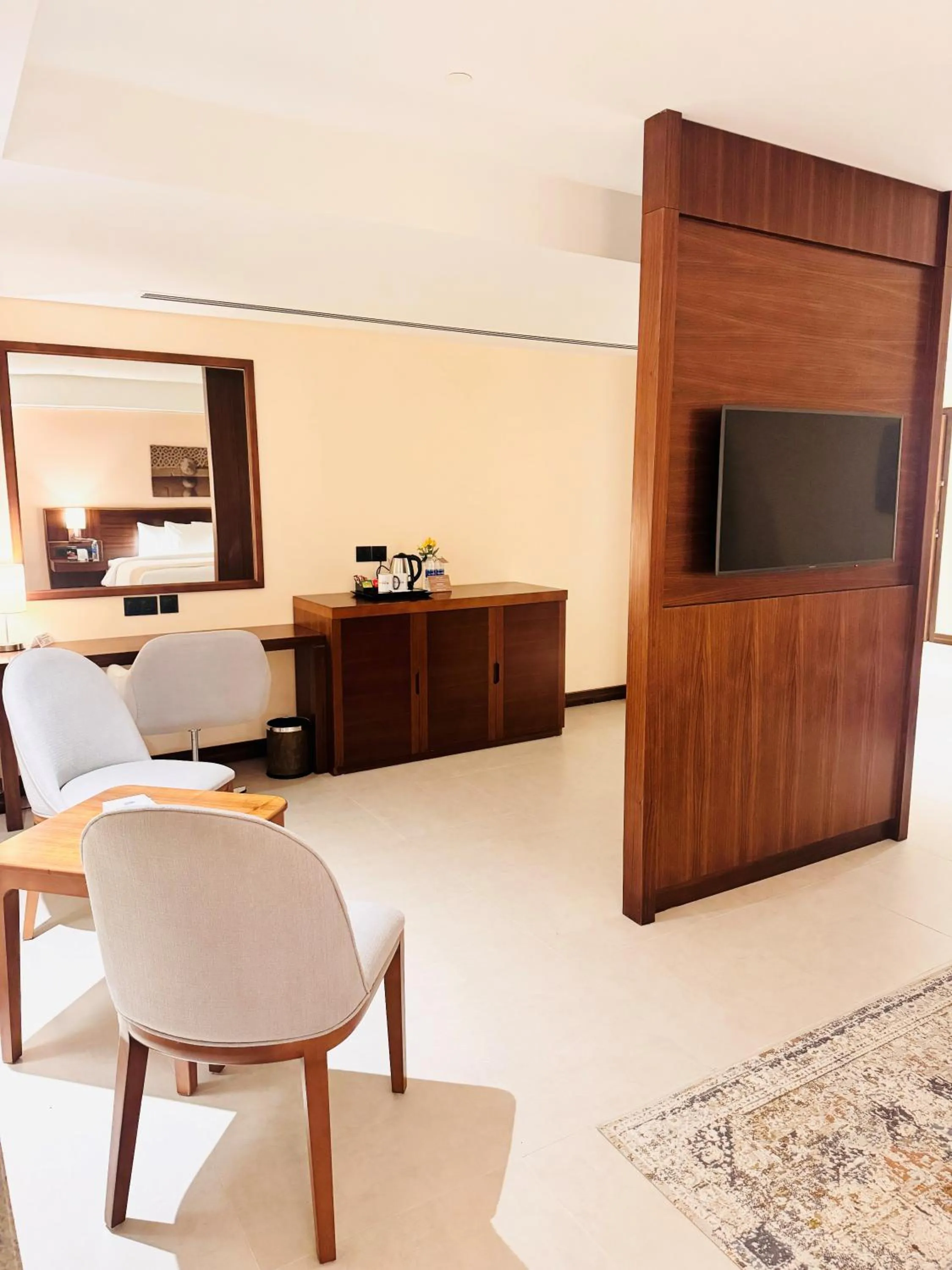 Seating area in Kyriad Hotel Salalah