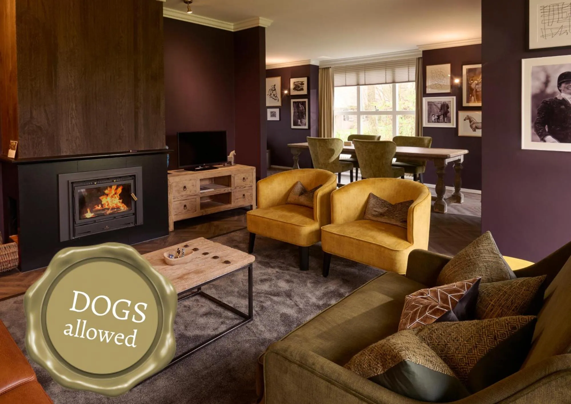 Living room in Landgoed De Holtweijde