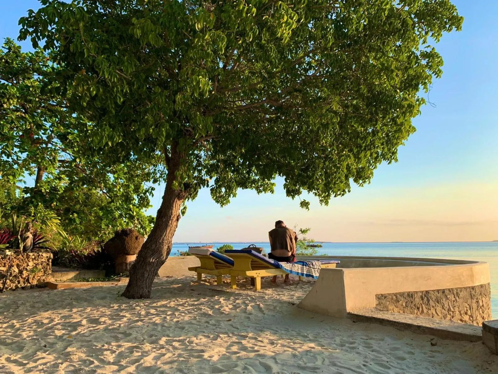 Beach in Mangrove Lodge