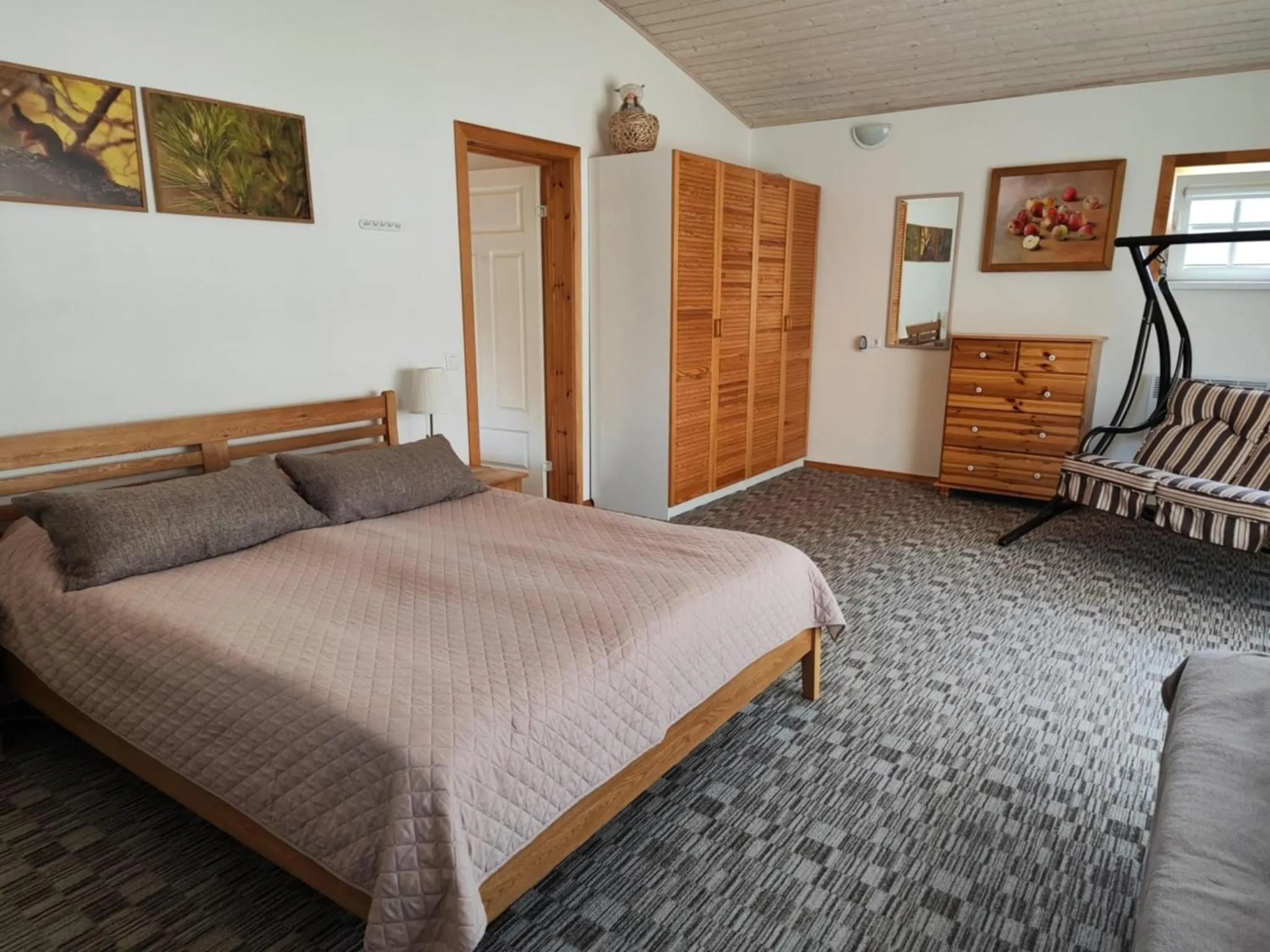 Property building, Bed in Kontininku Namelis
