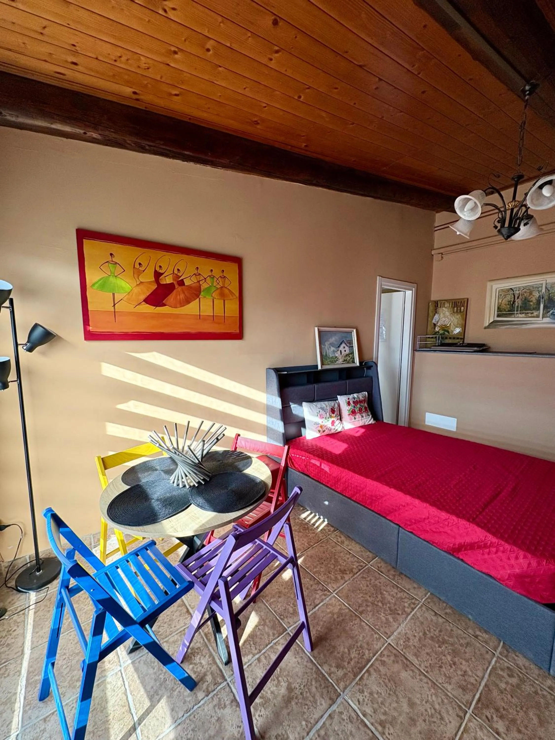 Photo of the whole room, Bed in Residence delle Rose