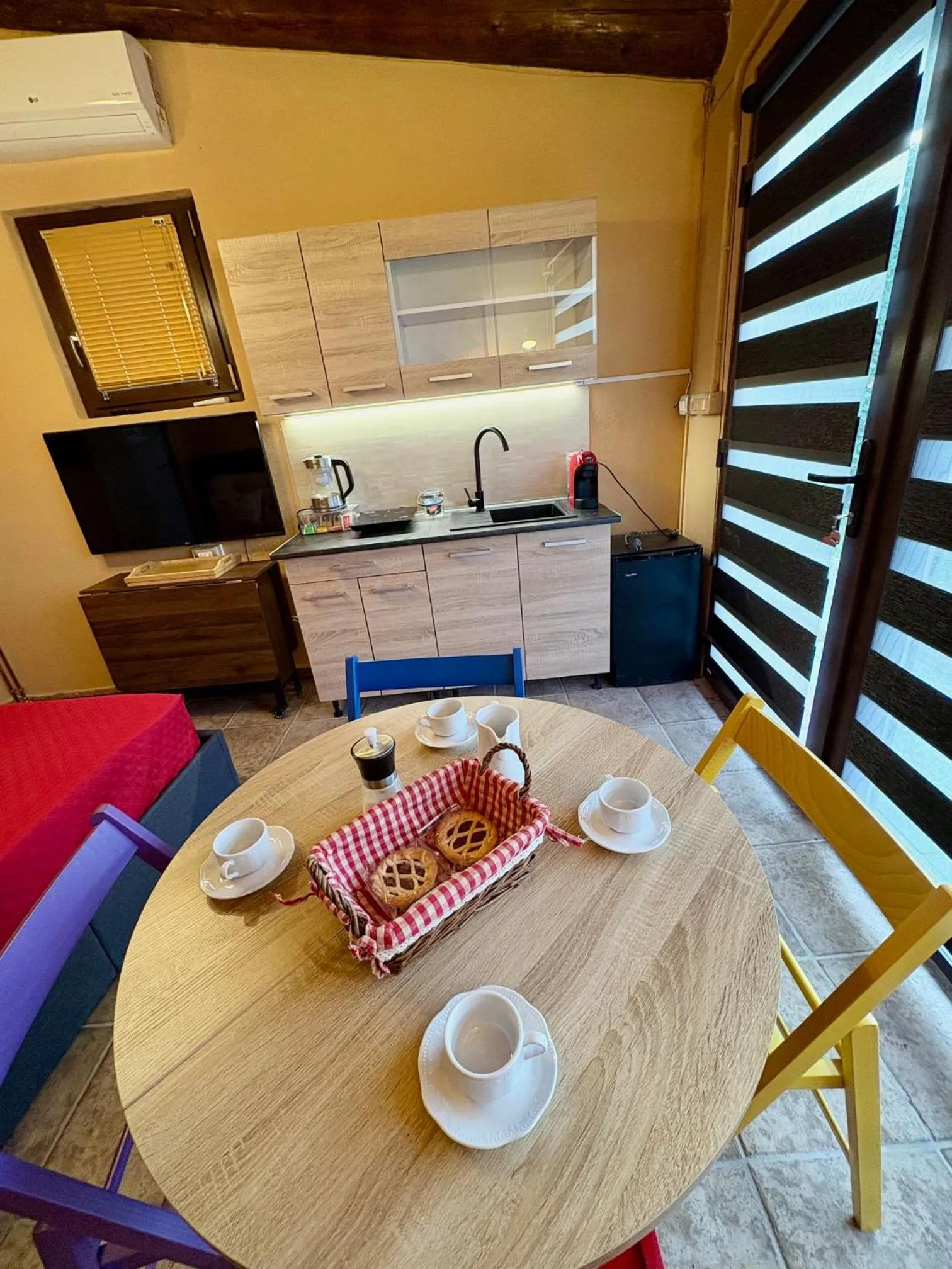Kitchen or kitchenette in Residence delle Rose