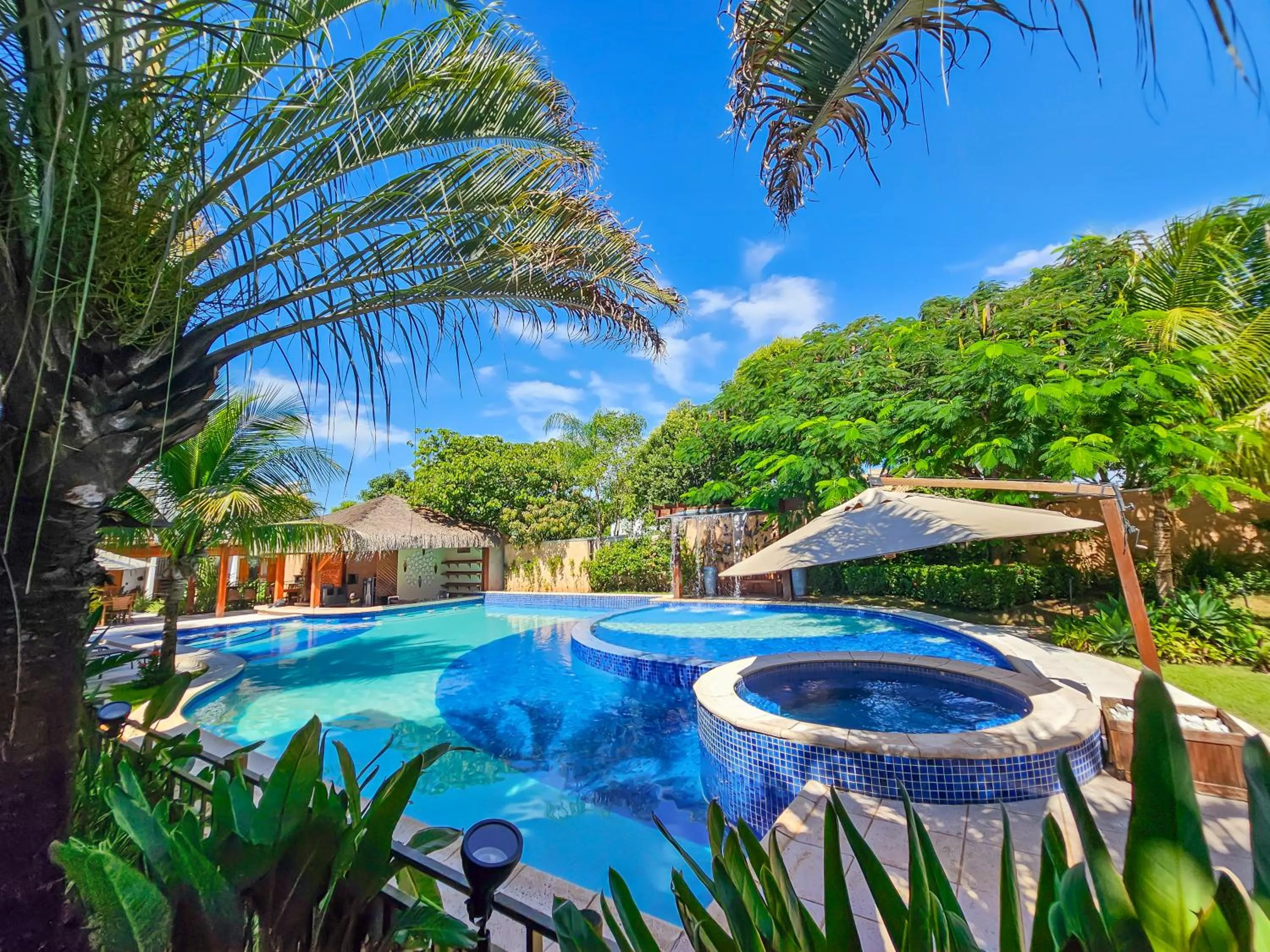 Pool view in Arte da Natureza Hotel Bonito