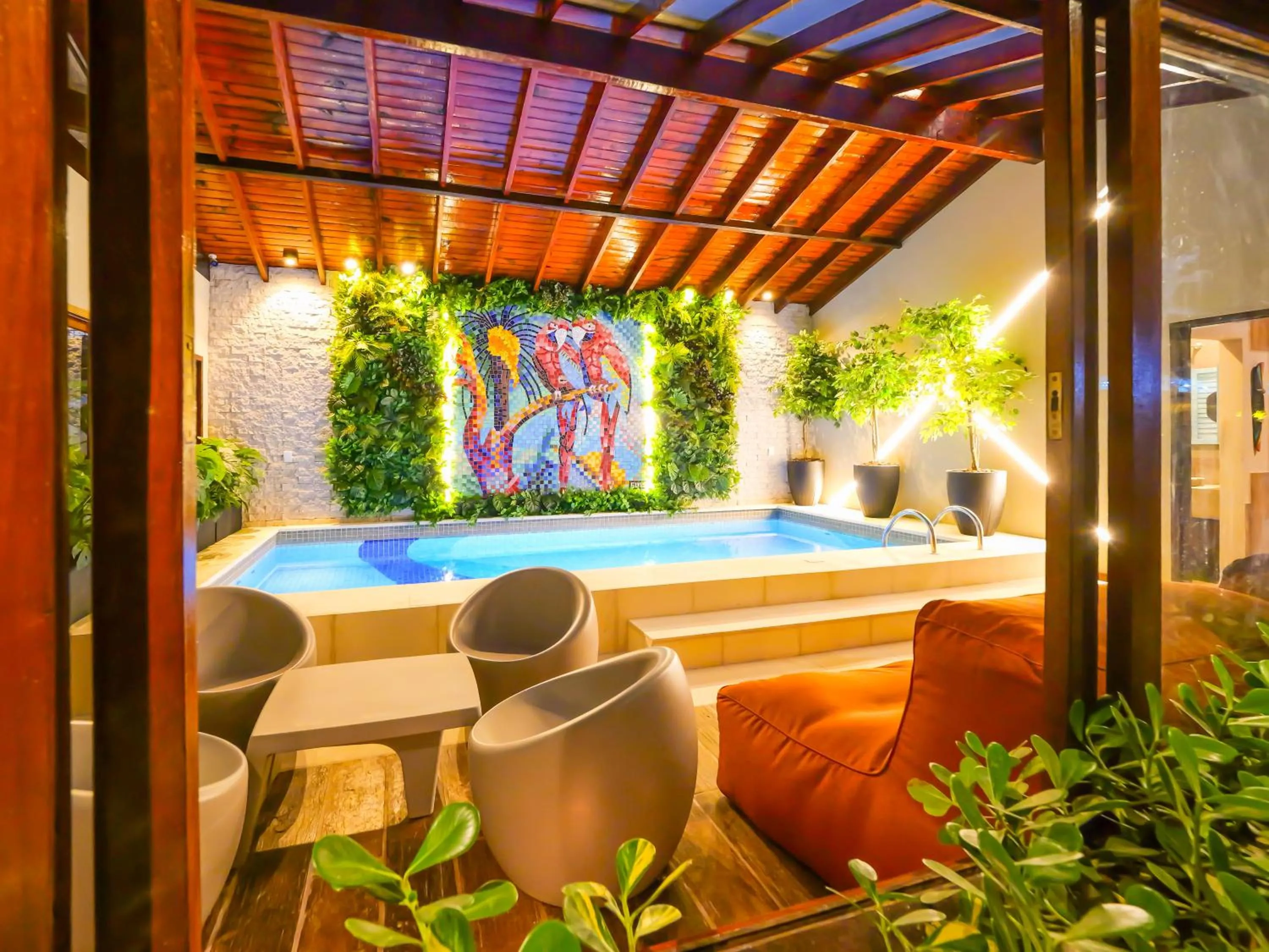 Swimming pool in Arte da Natureza Hotel Bonito