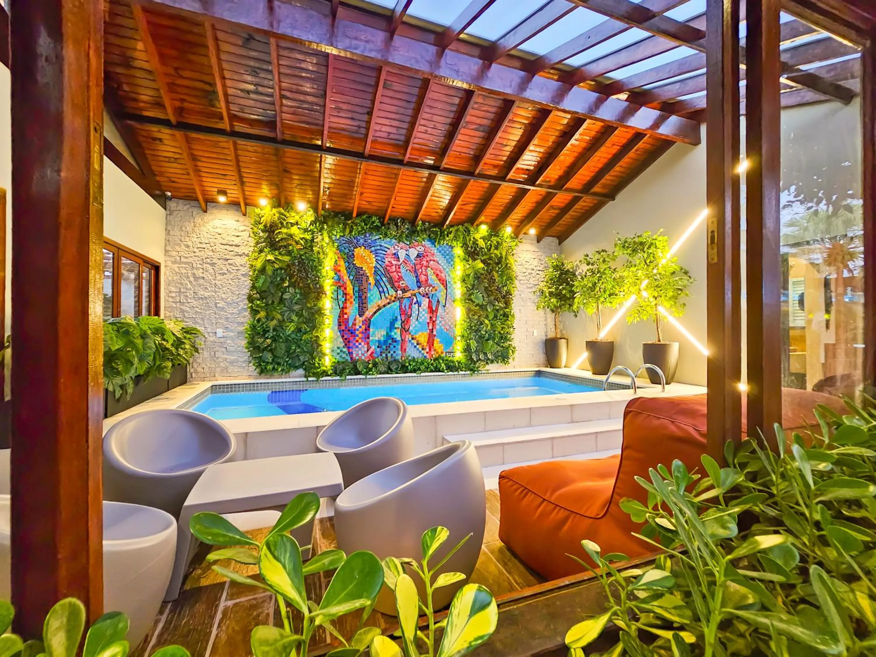 Swimming pool in Arte da Natureza Hotel Bonito