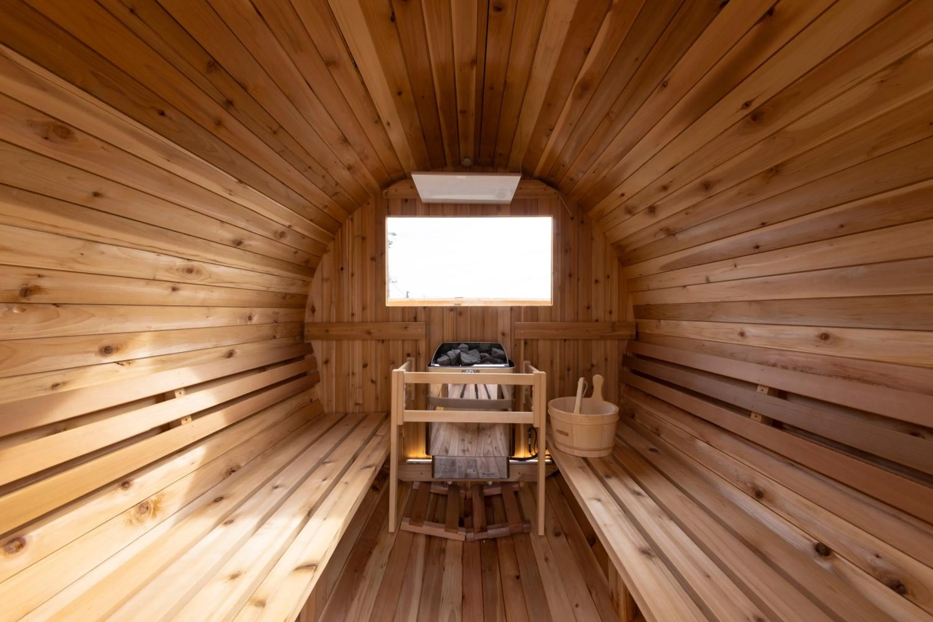 Sauna in villa vacances hamanako