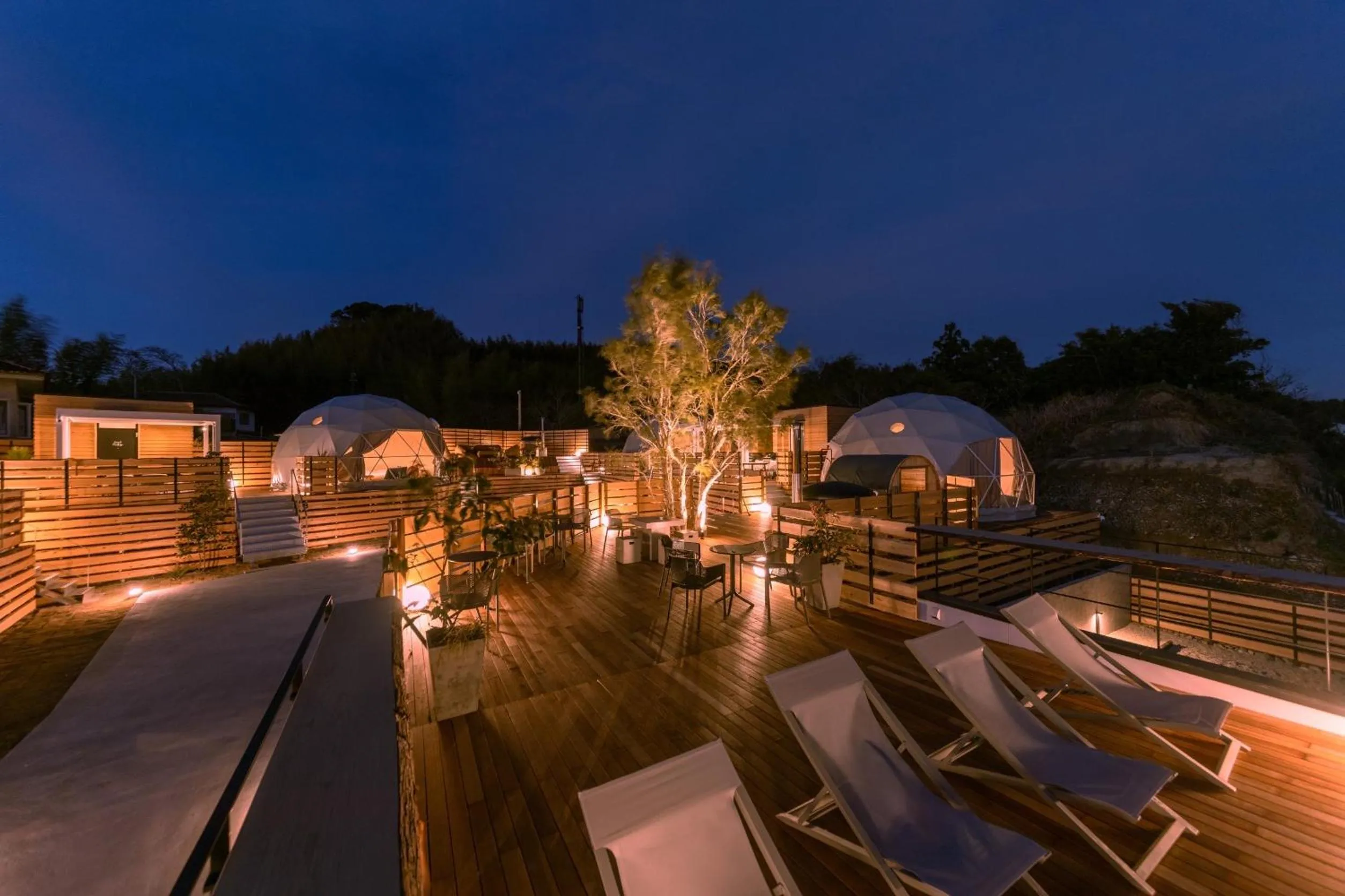 Night in villa vacances hamanako