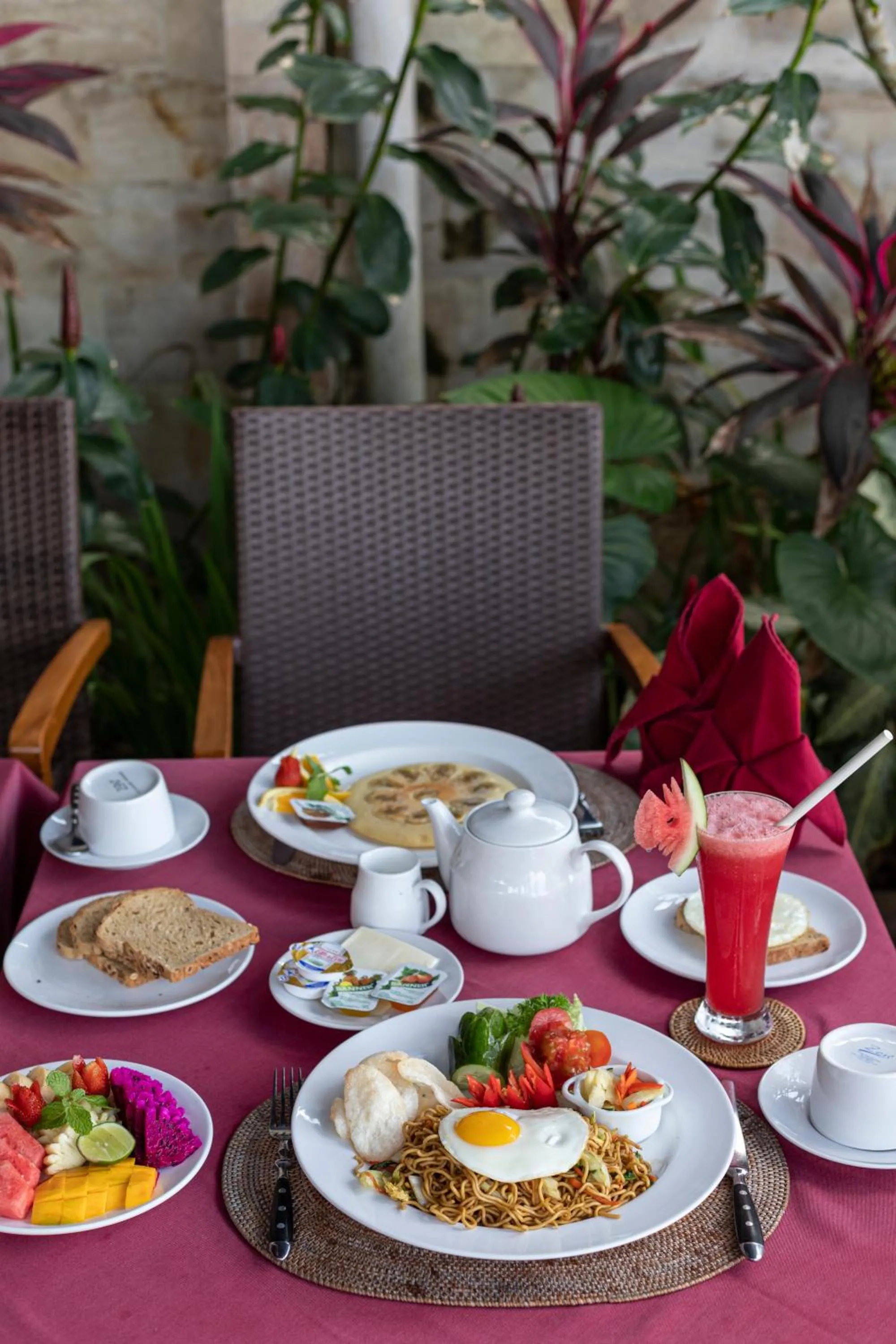 Food and drinks in Nusa Indah Candidasa