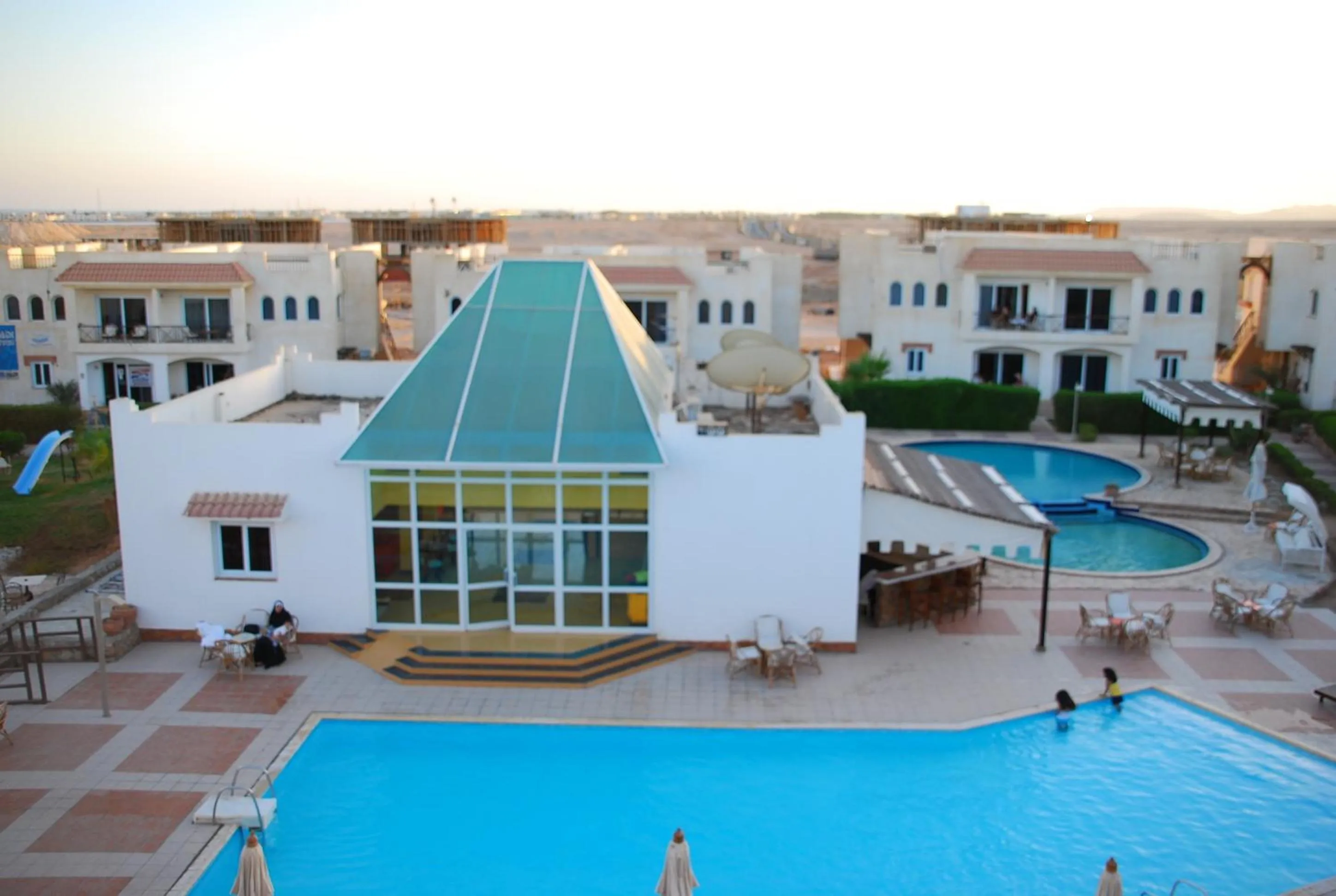 Bird's eye view, Pool View in Logaina Sharm Resort Apartments