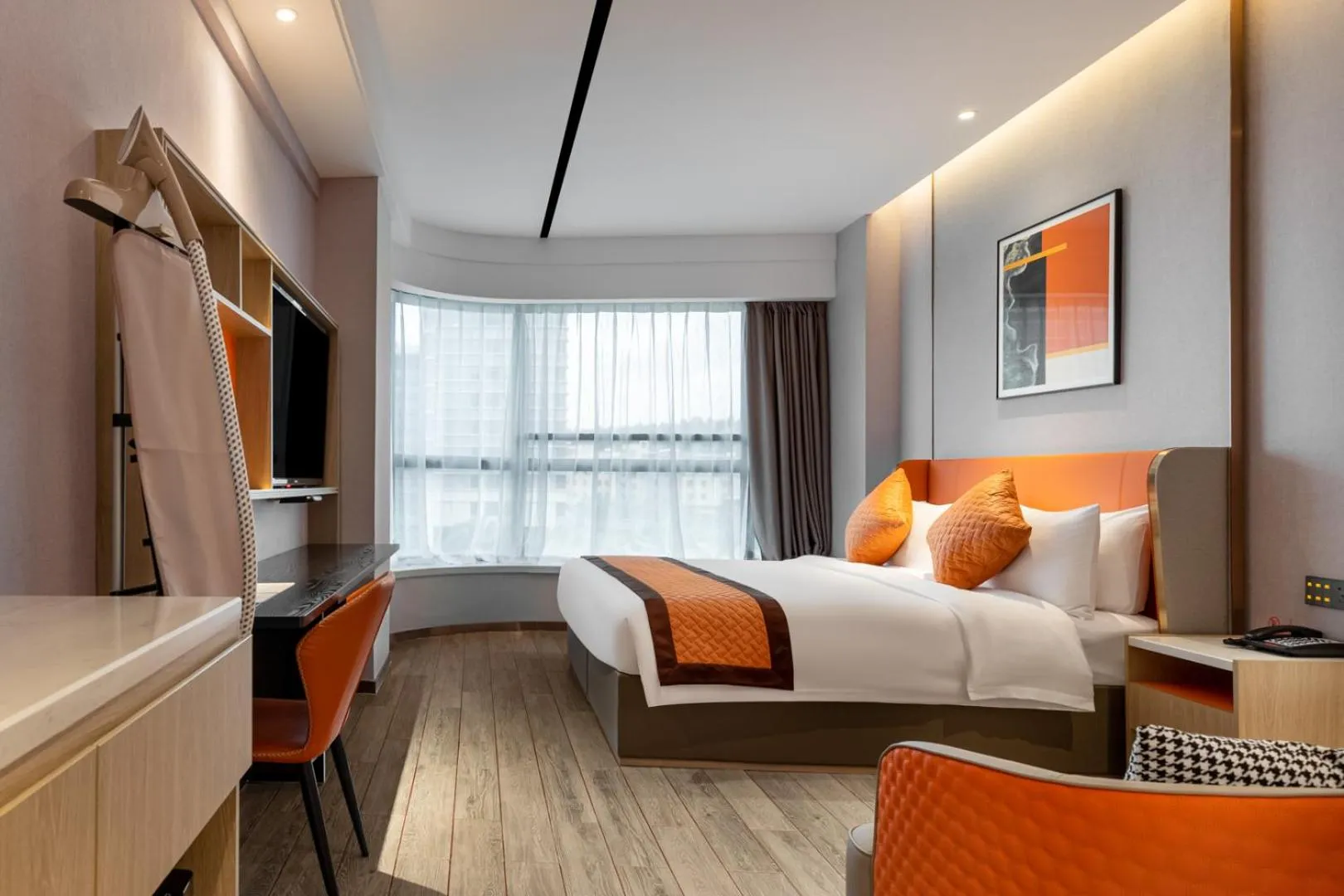 Bed in Guangzhou Yunjia Hotel - Airport Terminal 2