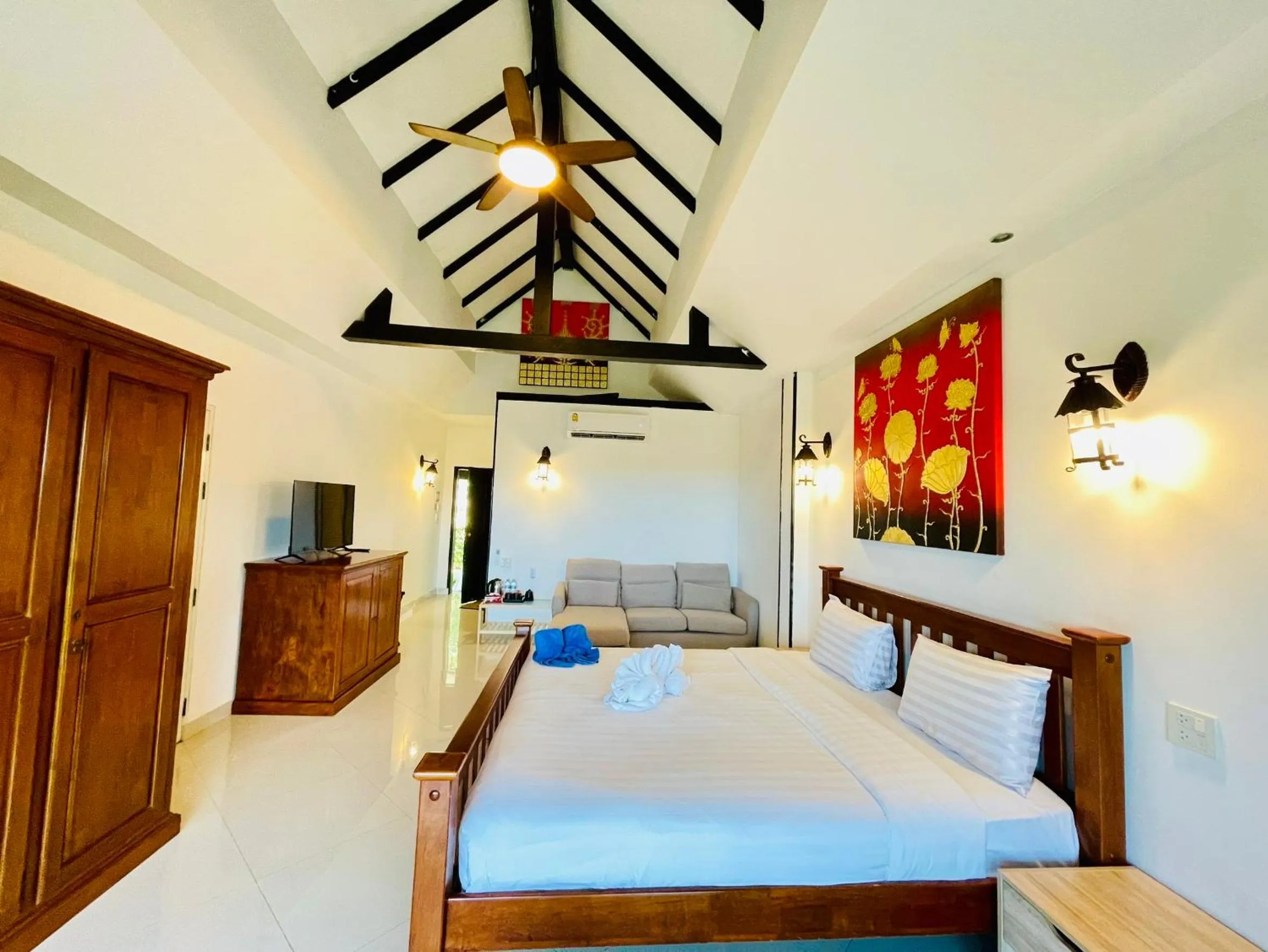 Bed in Boomerang Village Resort Kata