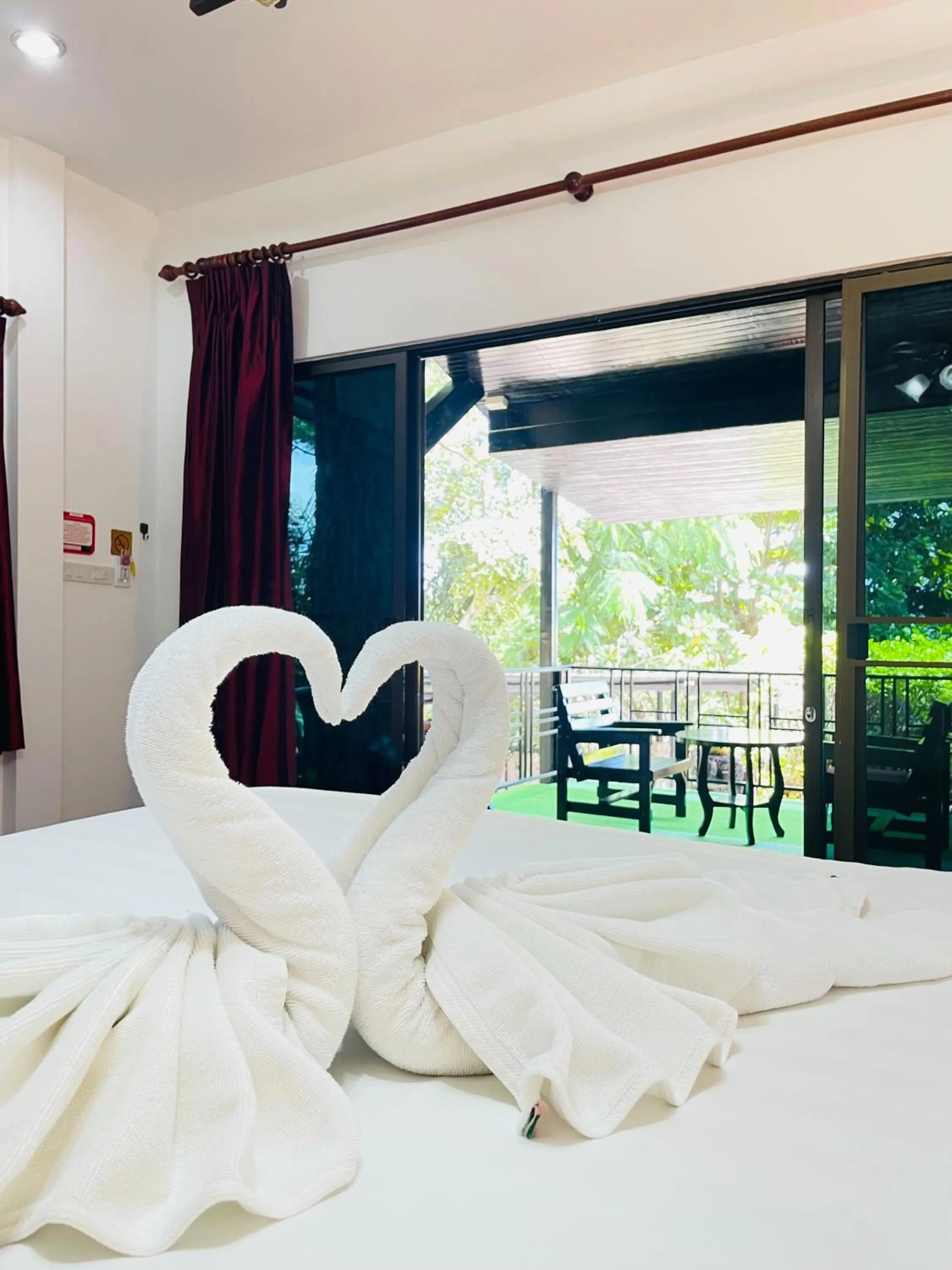 Bed in Boomerang Village Resort Kata