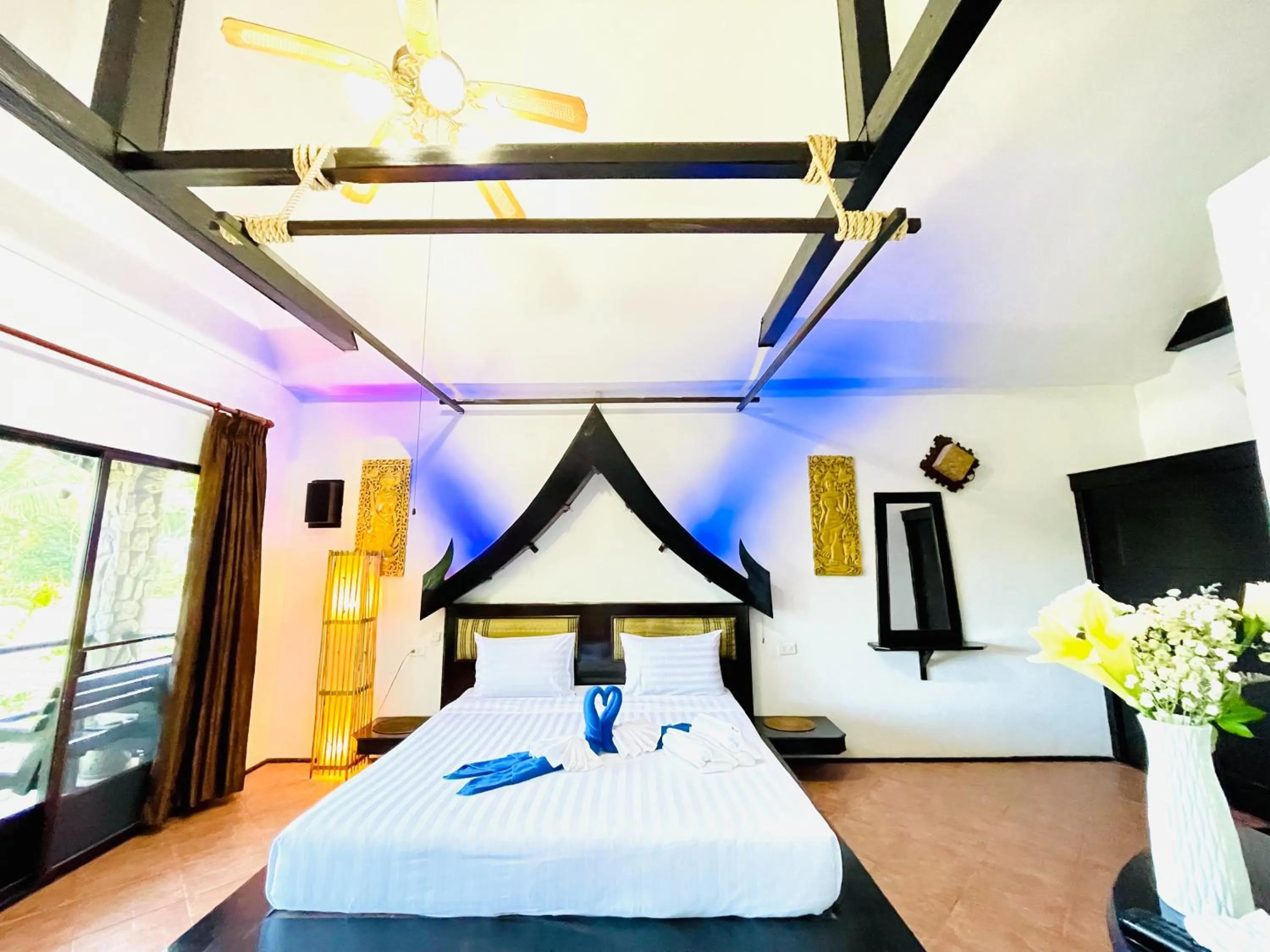 Bed in Boomerang Village Resort Kata