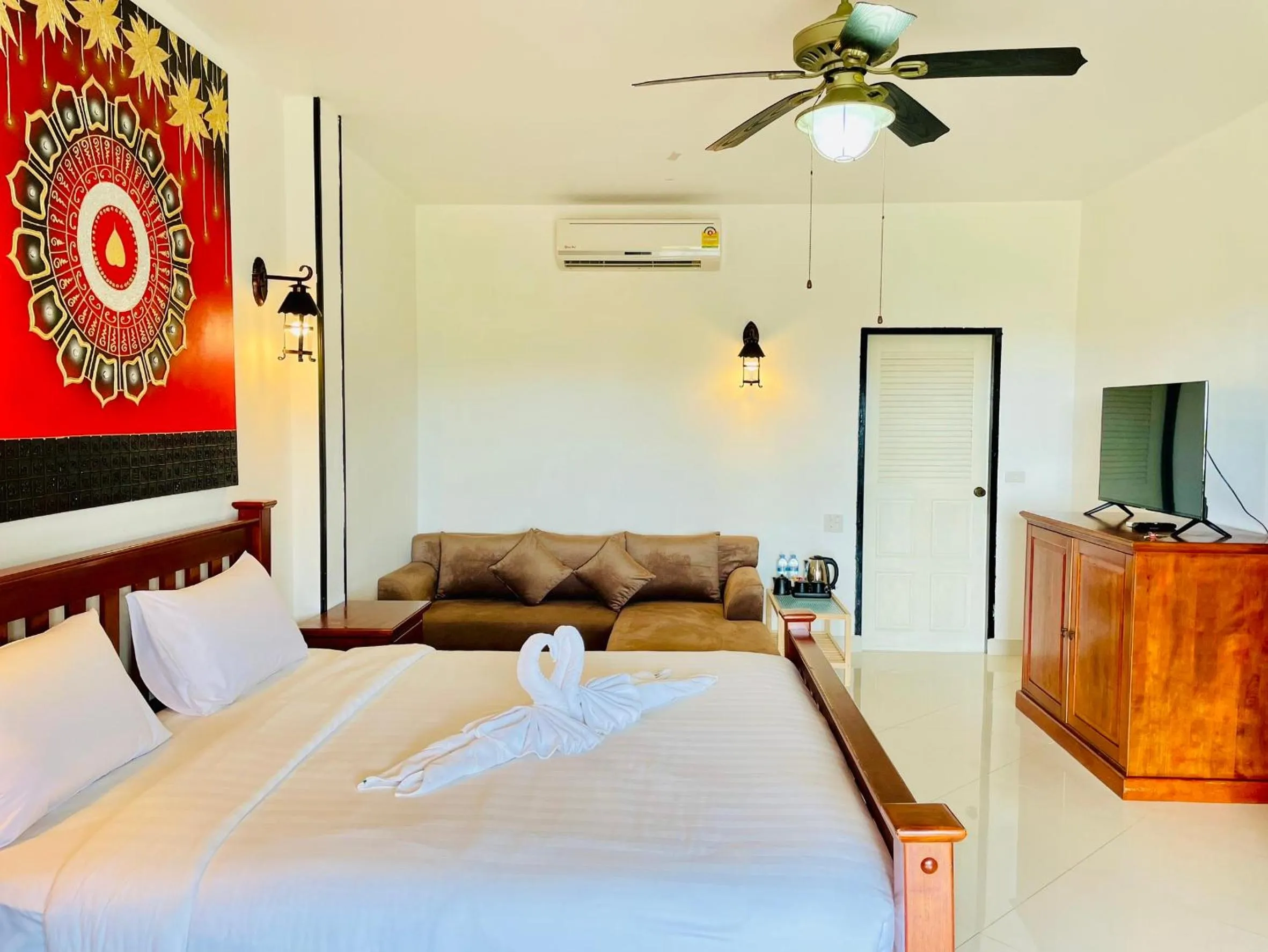 Bed in Boomerang Village Resort Kata