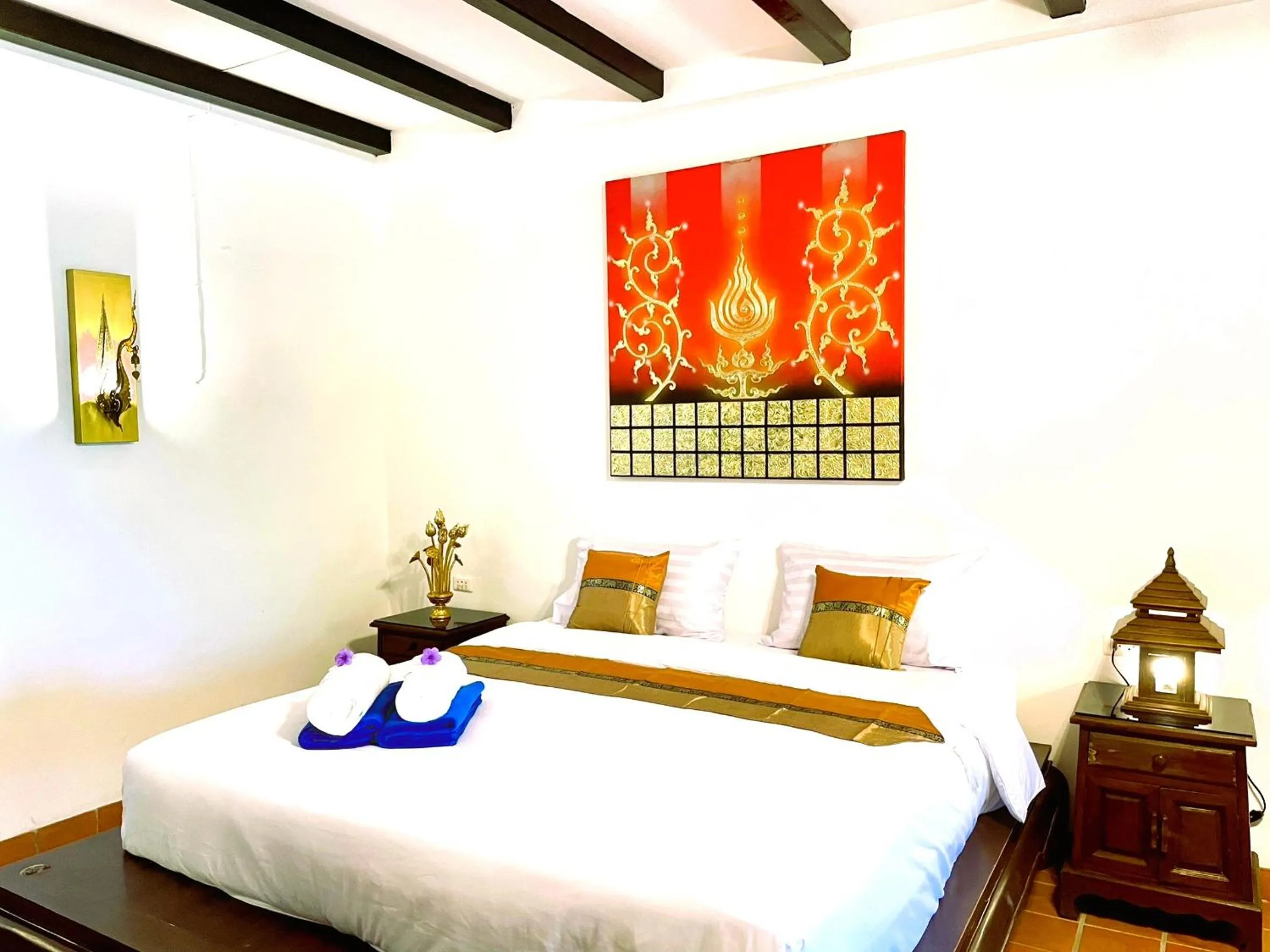 Bed in Boomerang Village Resort Kata