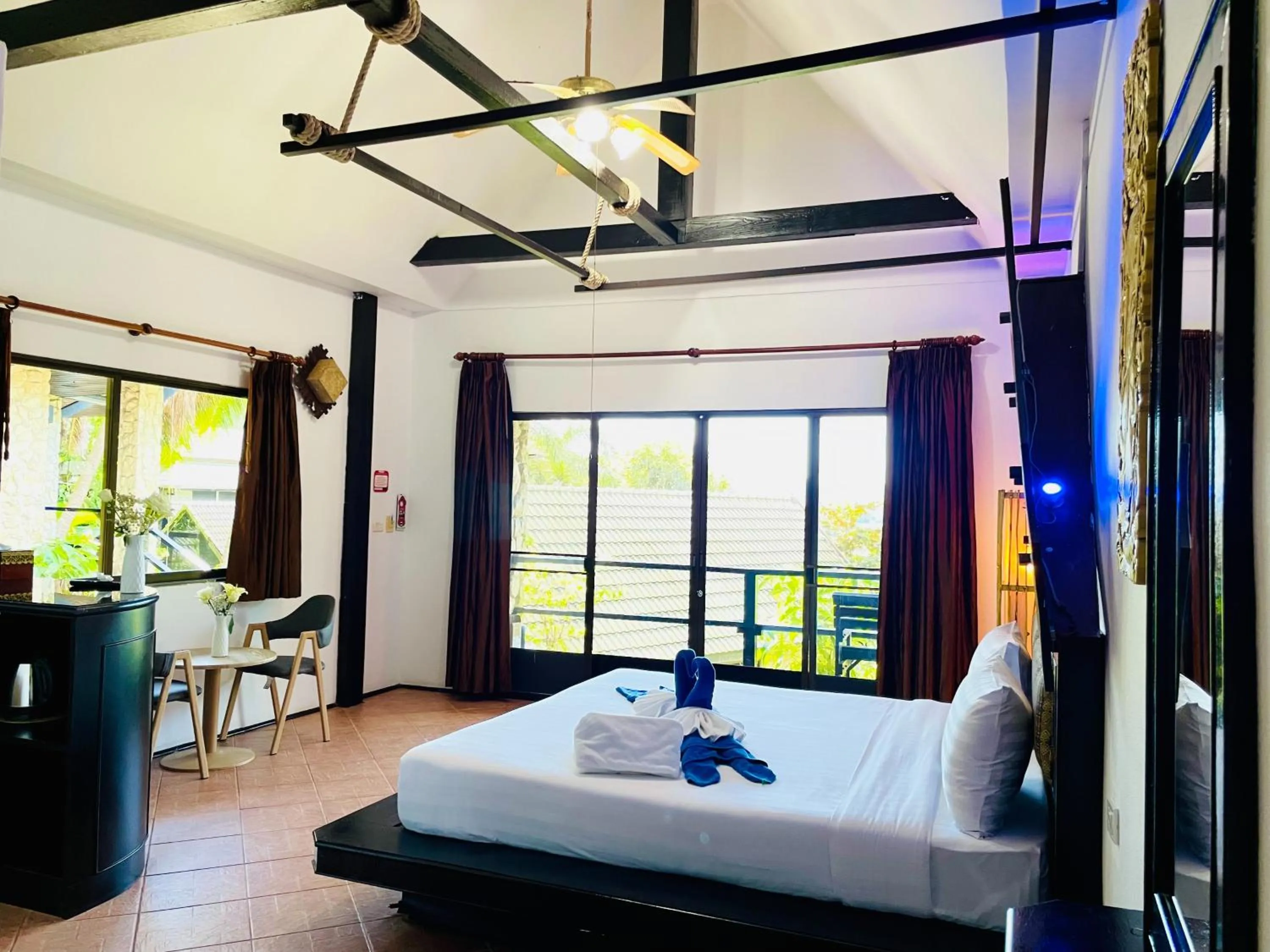 Bed in Boomerang Village Resort Kata