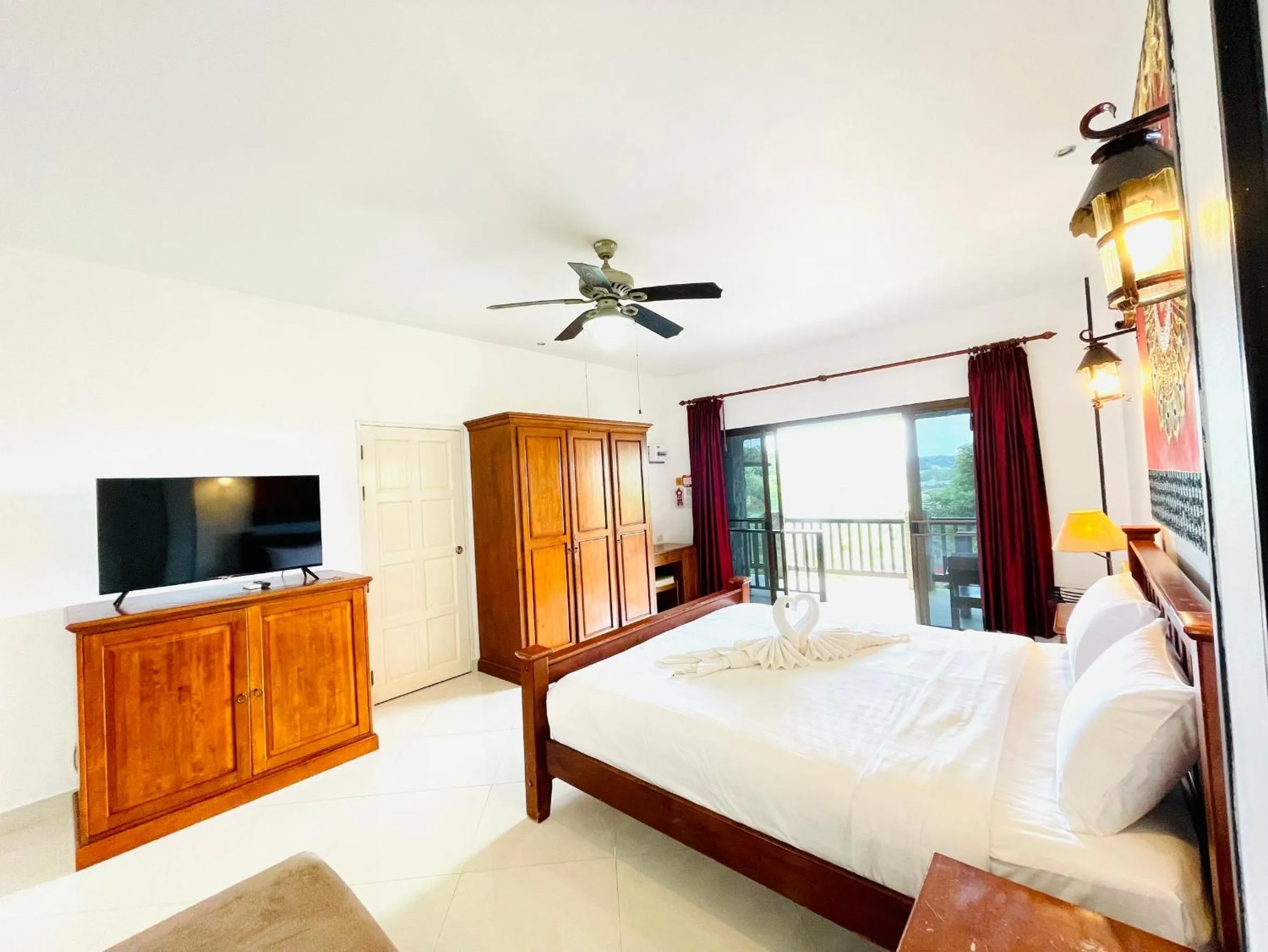 Bed in Boomerang Village Resort Kata