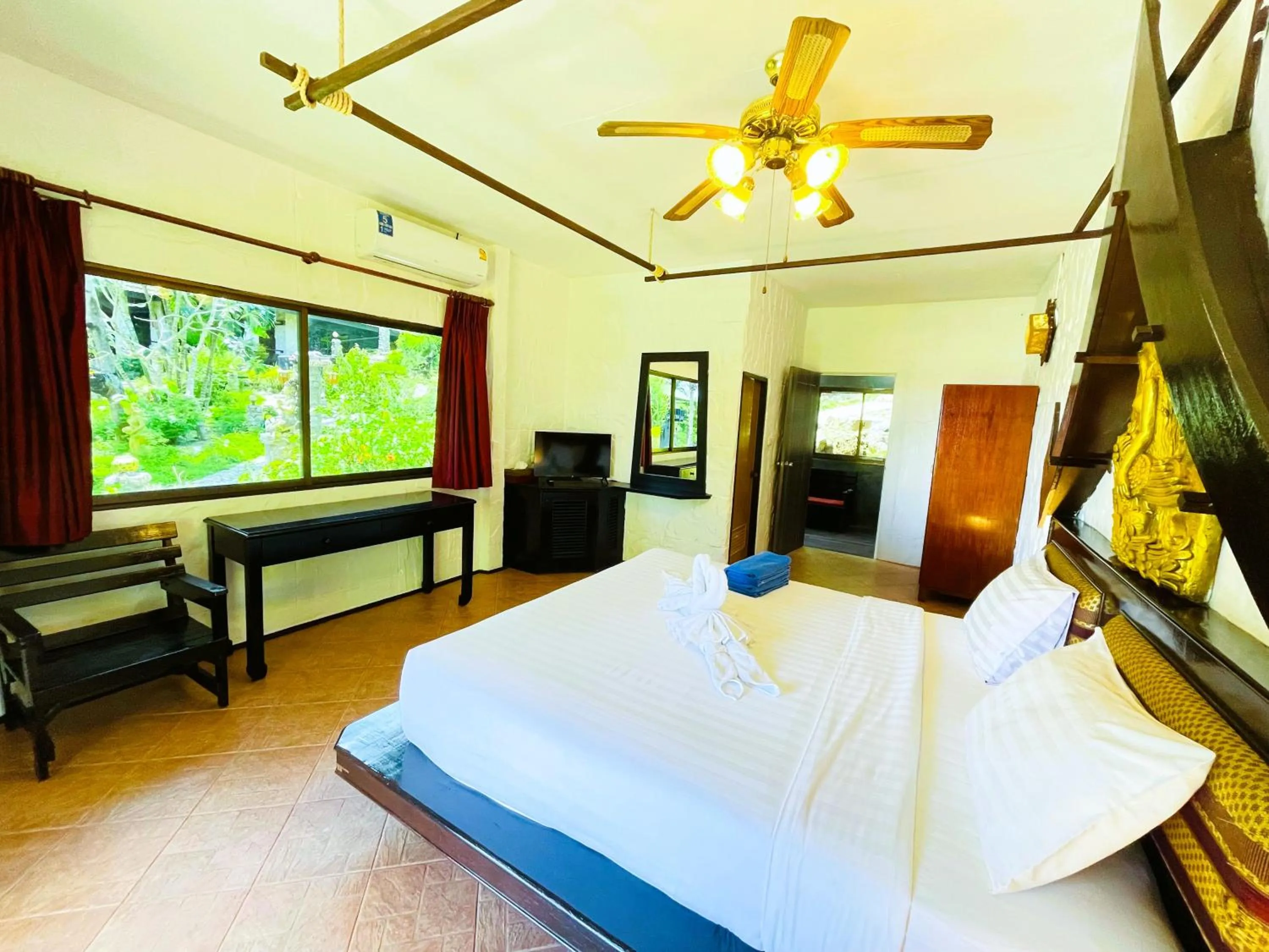 Bed in Boomerang Village Resort Kata