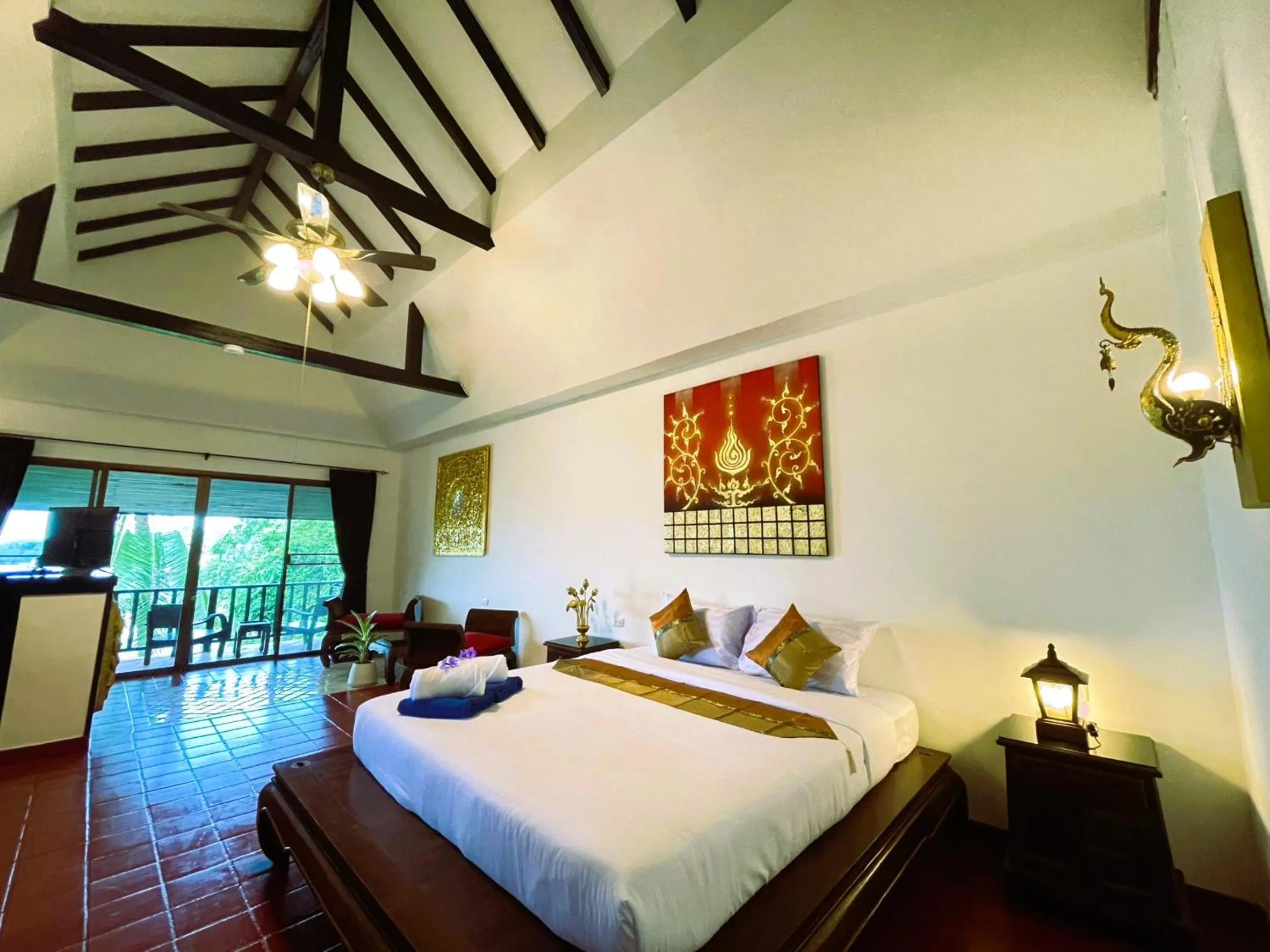 Bed in Boomerang Village Resort Kata