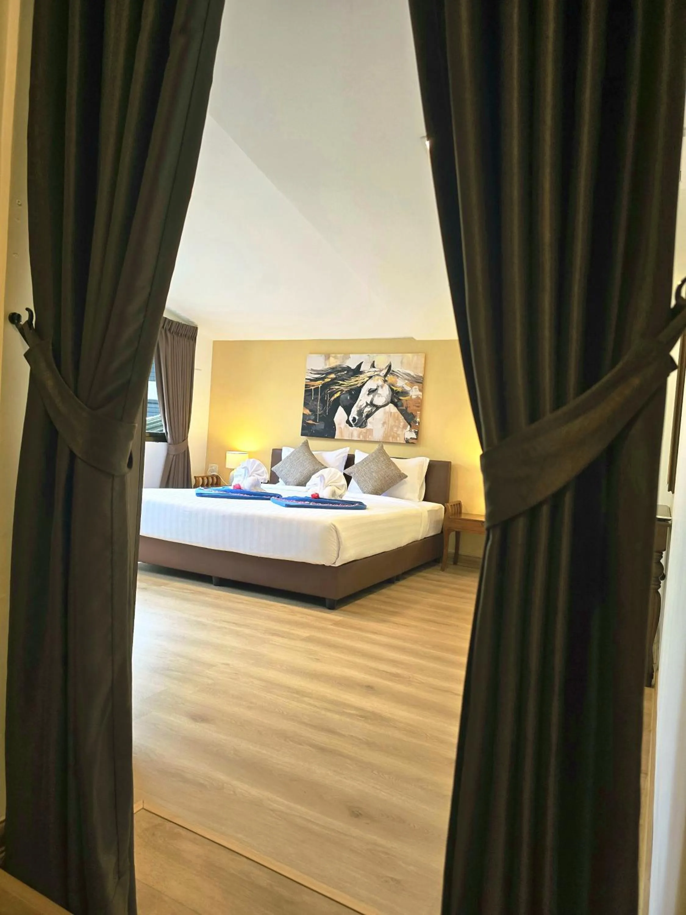 Bed in Boomerang Village Resort Kata