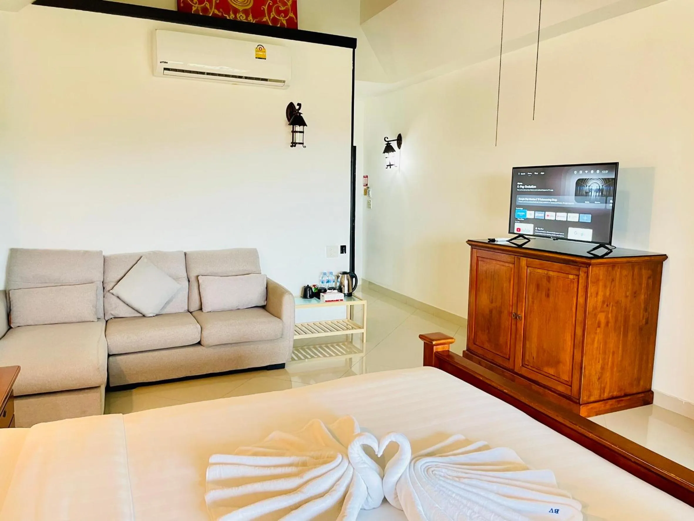 Bed in Boomerang Village Resort Kata