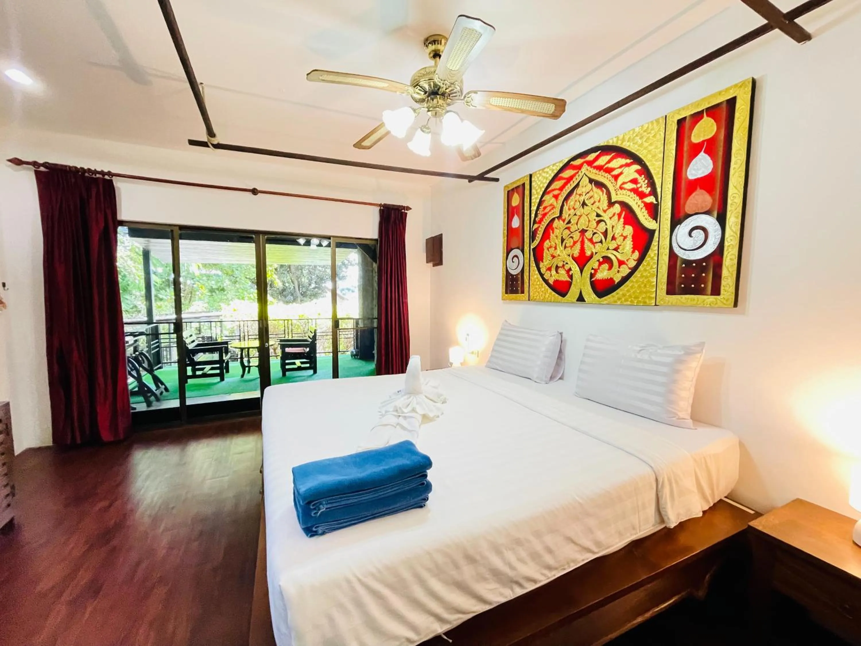 Bed in Boomerang Village Resort Kata