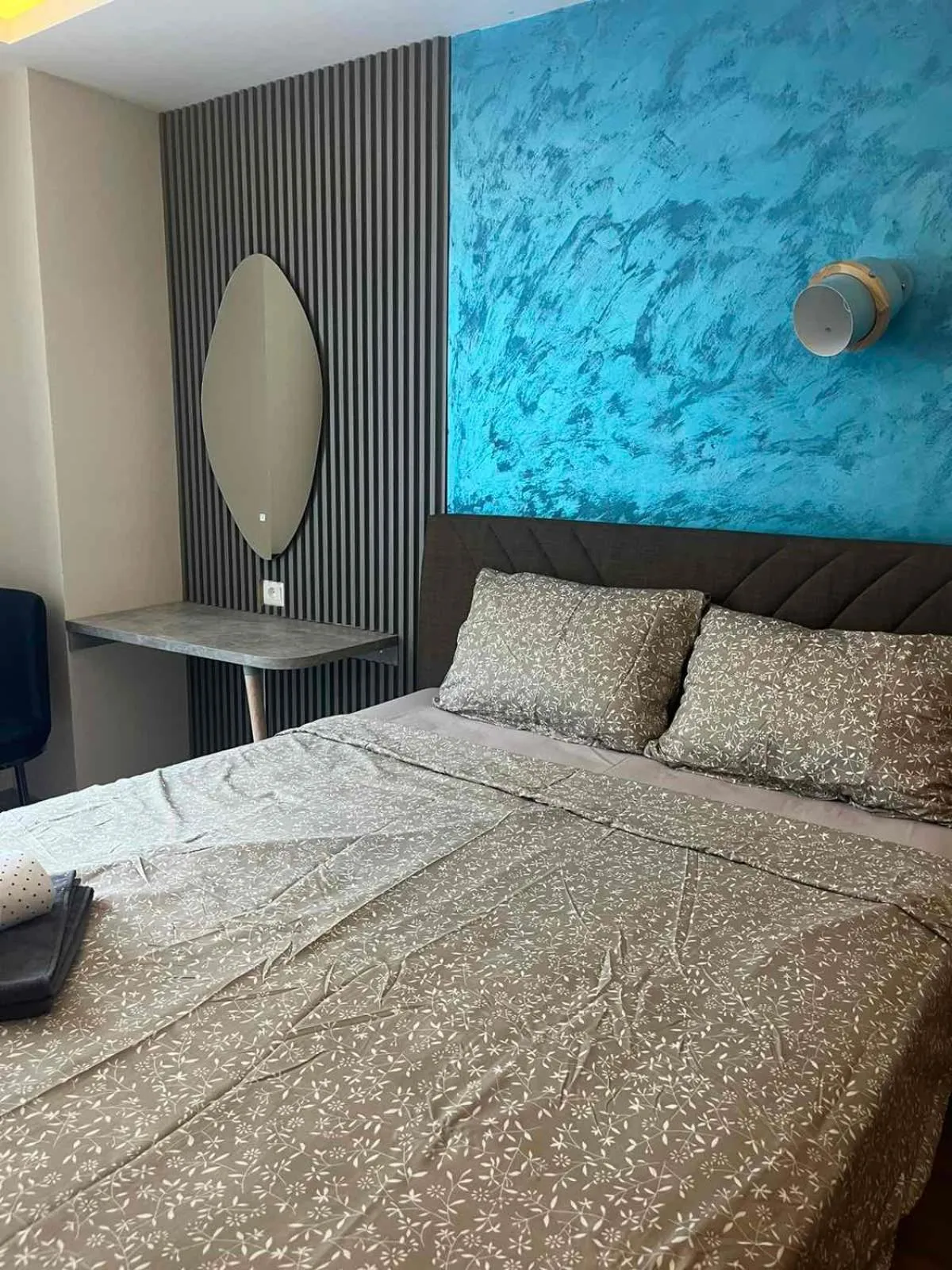 Bed in Square Vanilla Boutique Apart-Hotel