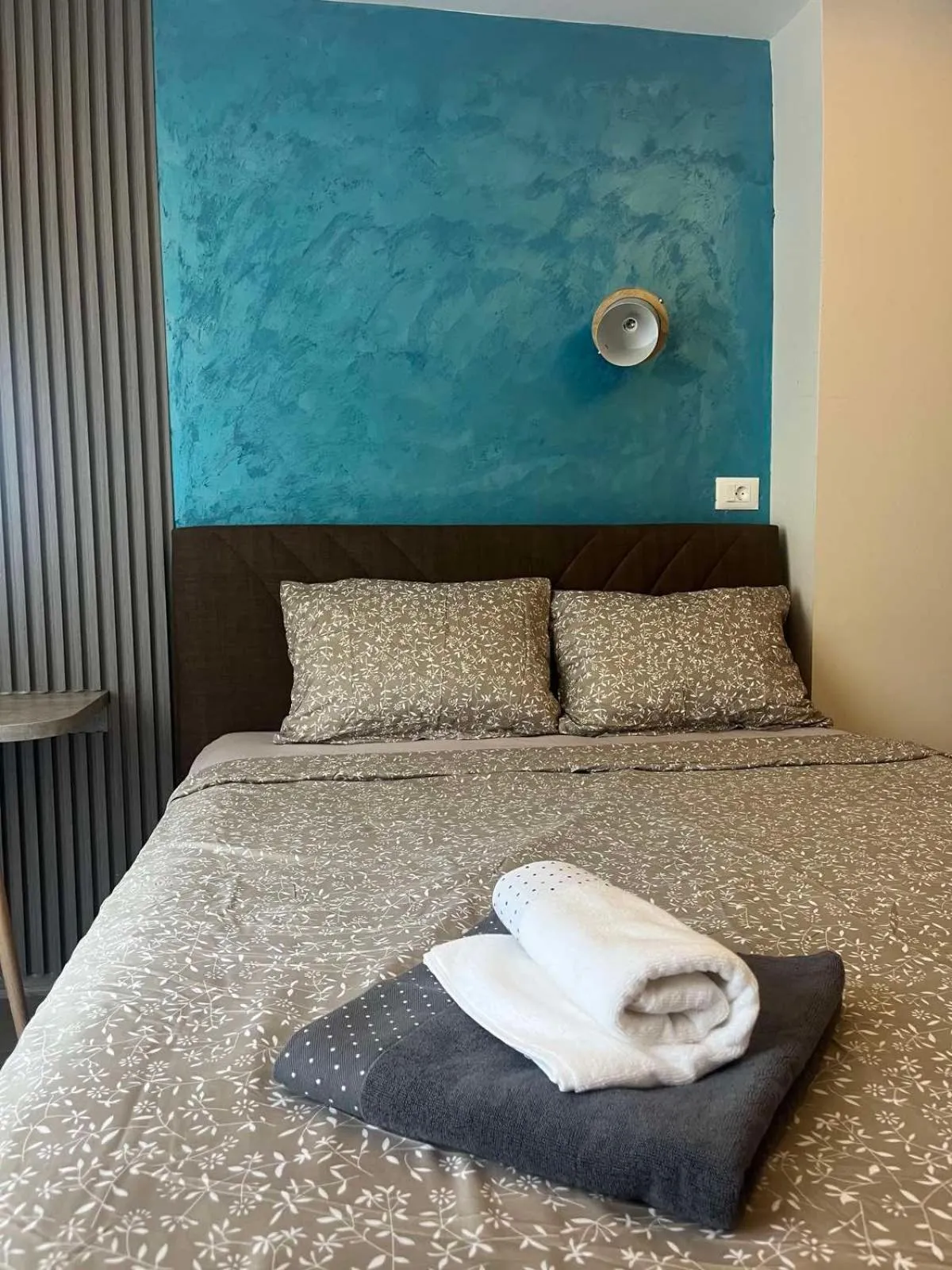 Bed in Square Vanilla Boutique Apart-Hotel