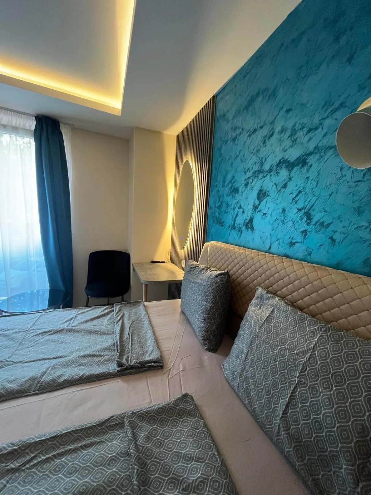 Bed in Square Vanilla Boutique Apart-Hotel