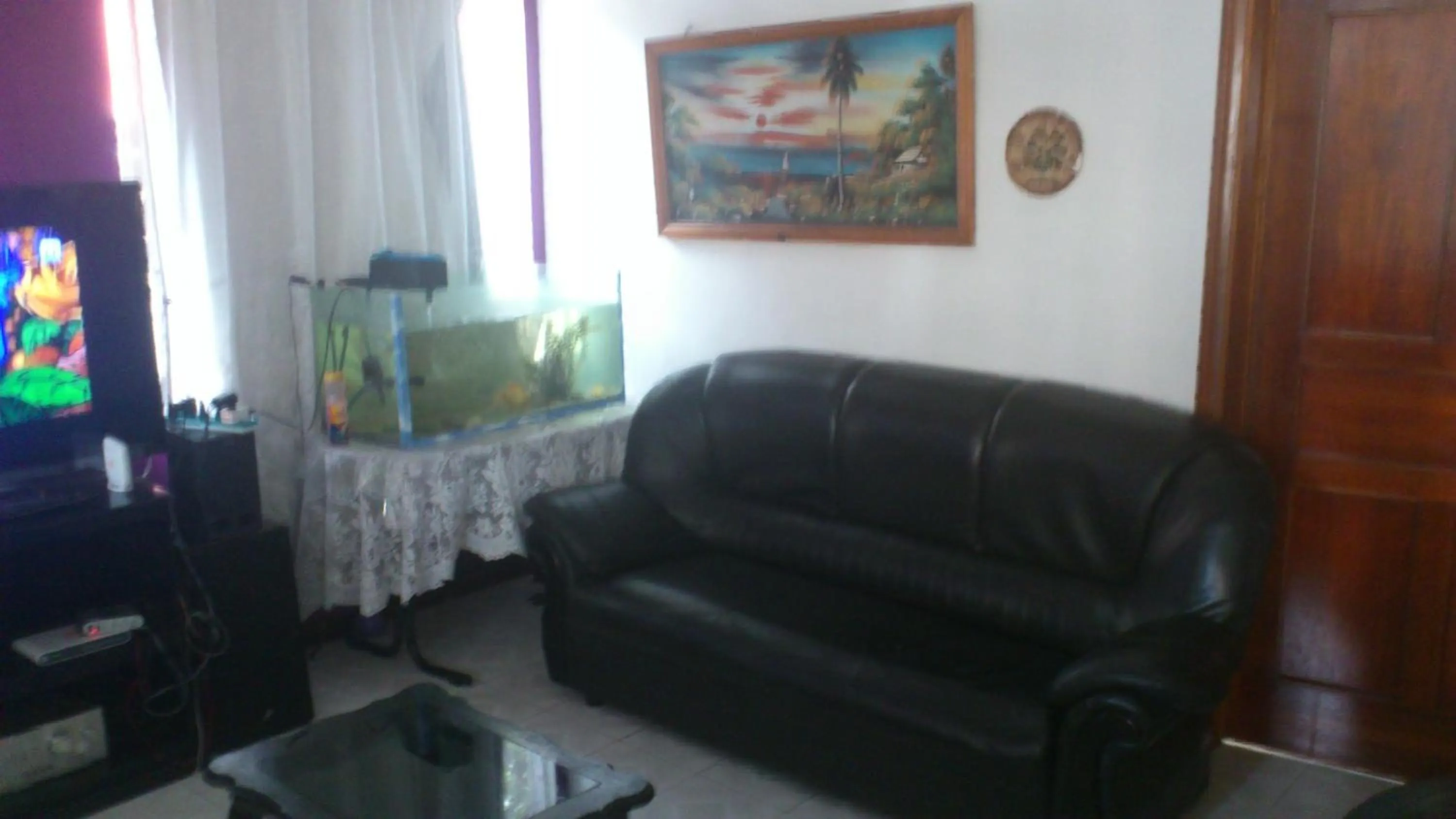 Living room in Residence Les Bambous