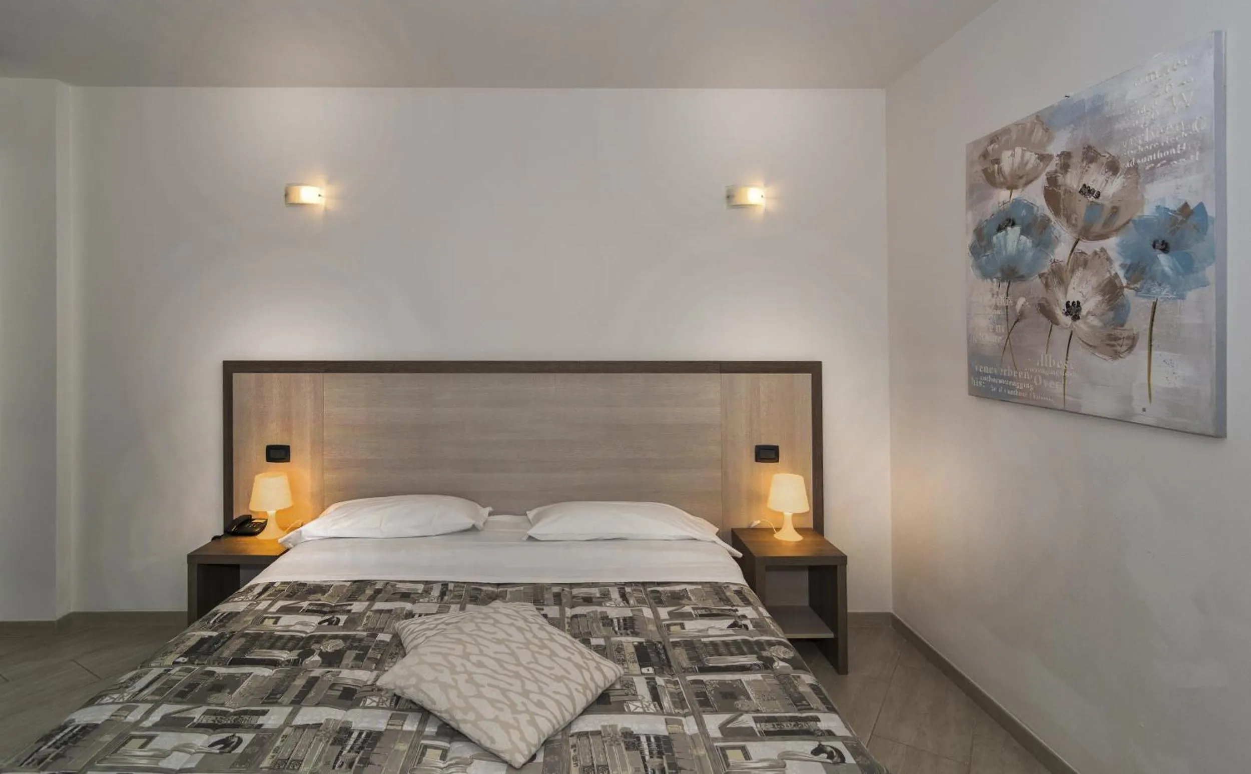 Bed in Hotel Lido Inn