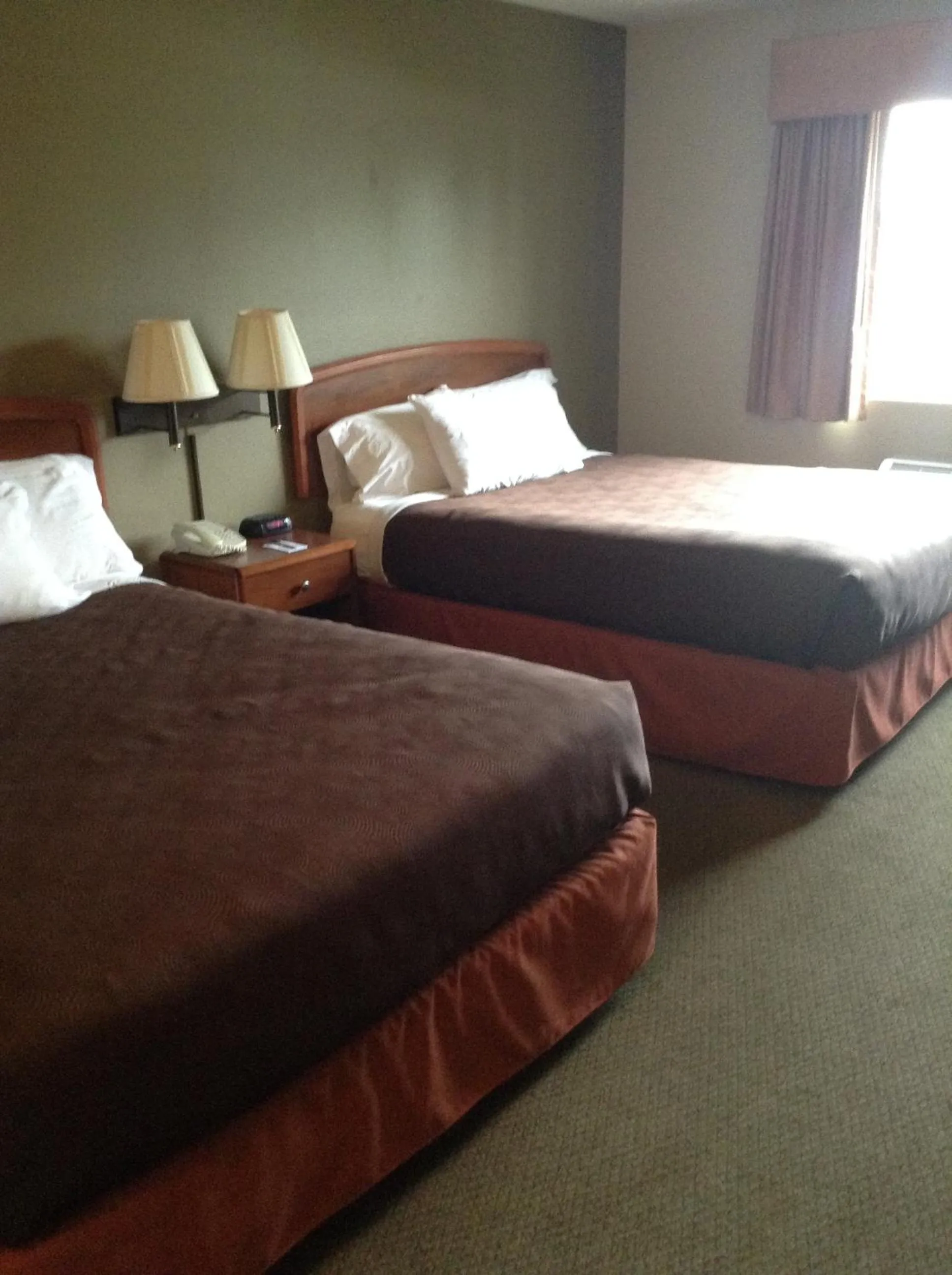 Bed in AmericInn by Wyndham Republic