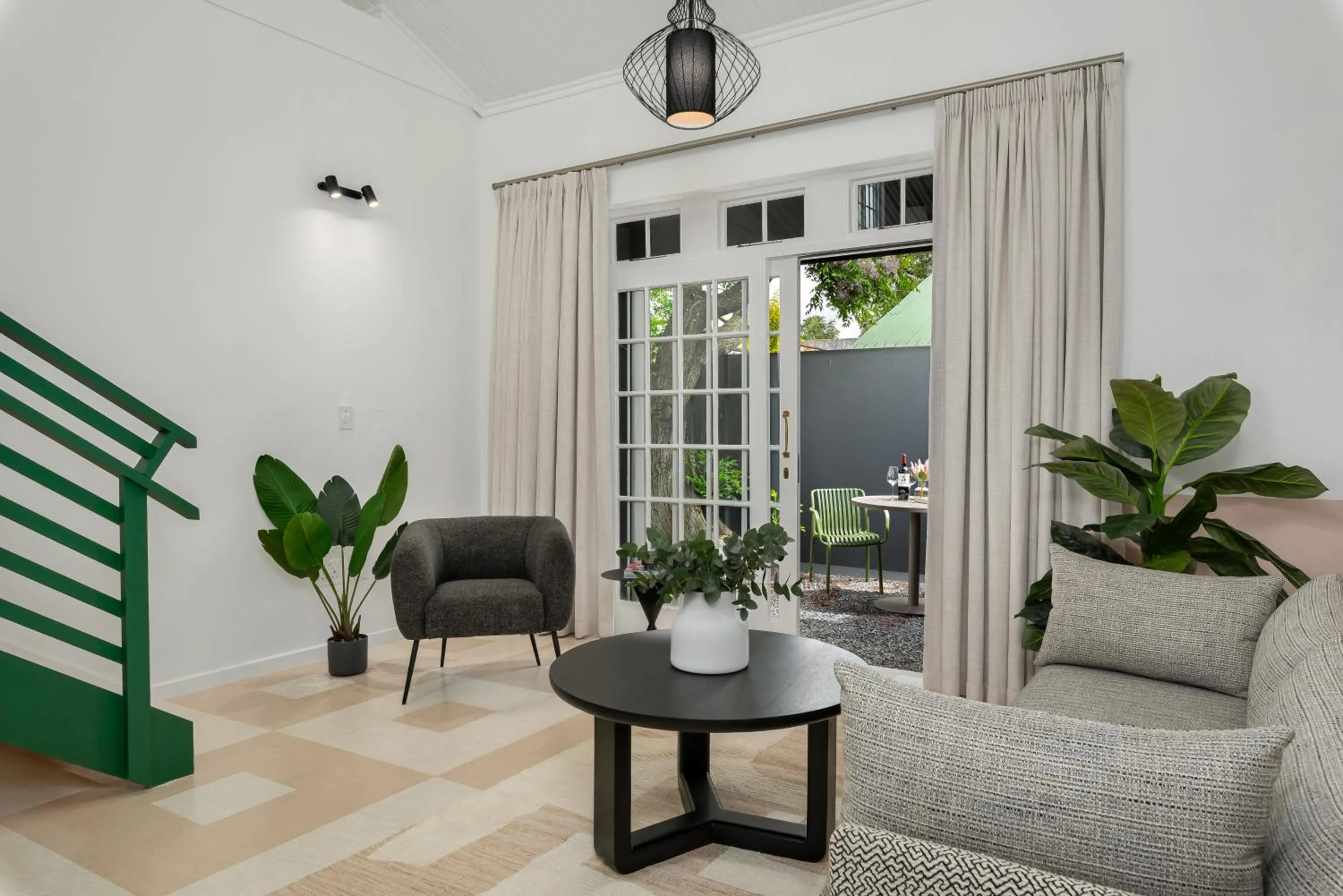 Living room in Neighbourgood Franschhoek