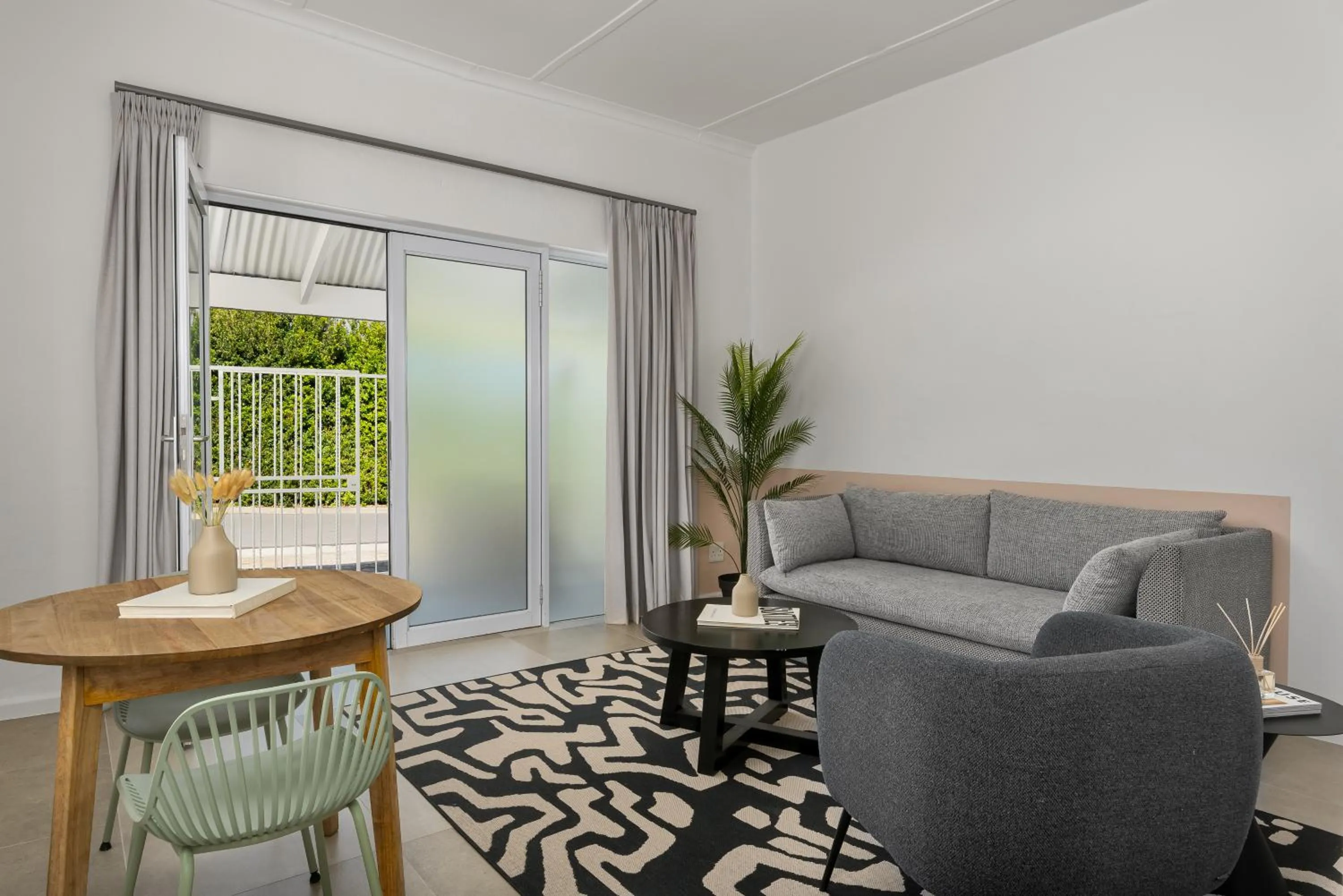 Living room in Neighbourgood Franschhoek