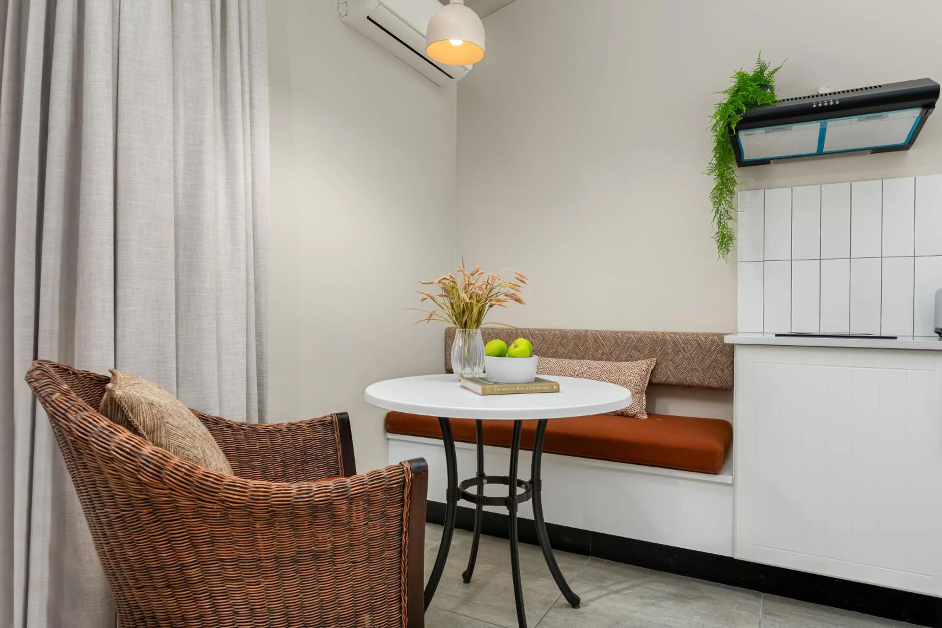 Seating area in Neighbourgood Franschhoek