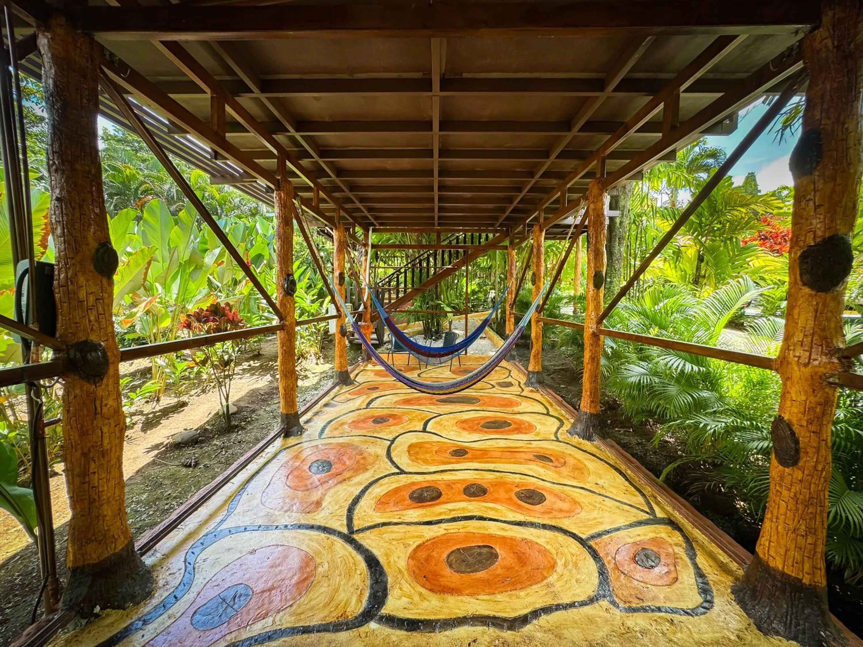 Garden in Hotel Heliconias Nature Inn & Hot Springs