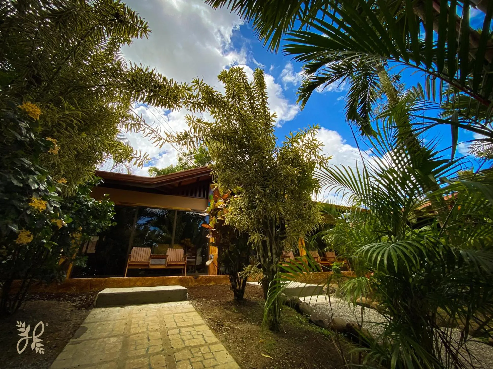 Garden in Hotel Heliconias Nature Inn & Hot Springs